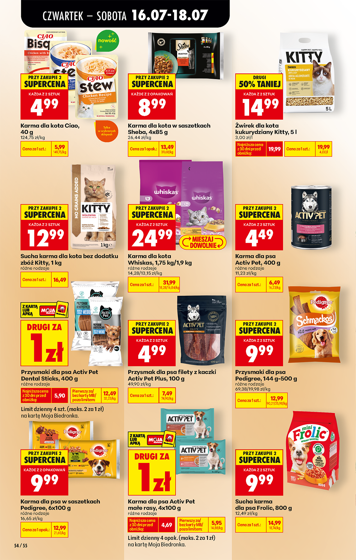 biedronka - Aktuální Biedronka leták platný od čtvrtka 16.07.2026 do středy 22.07.2026 - page: 72