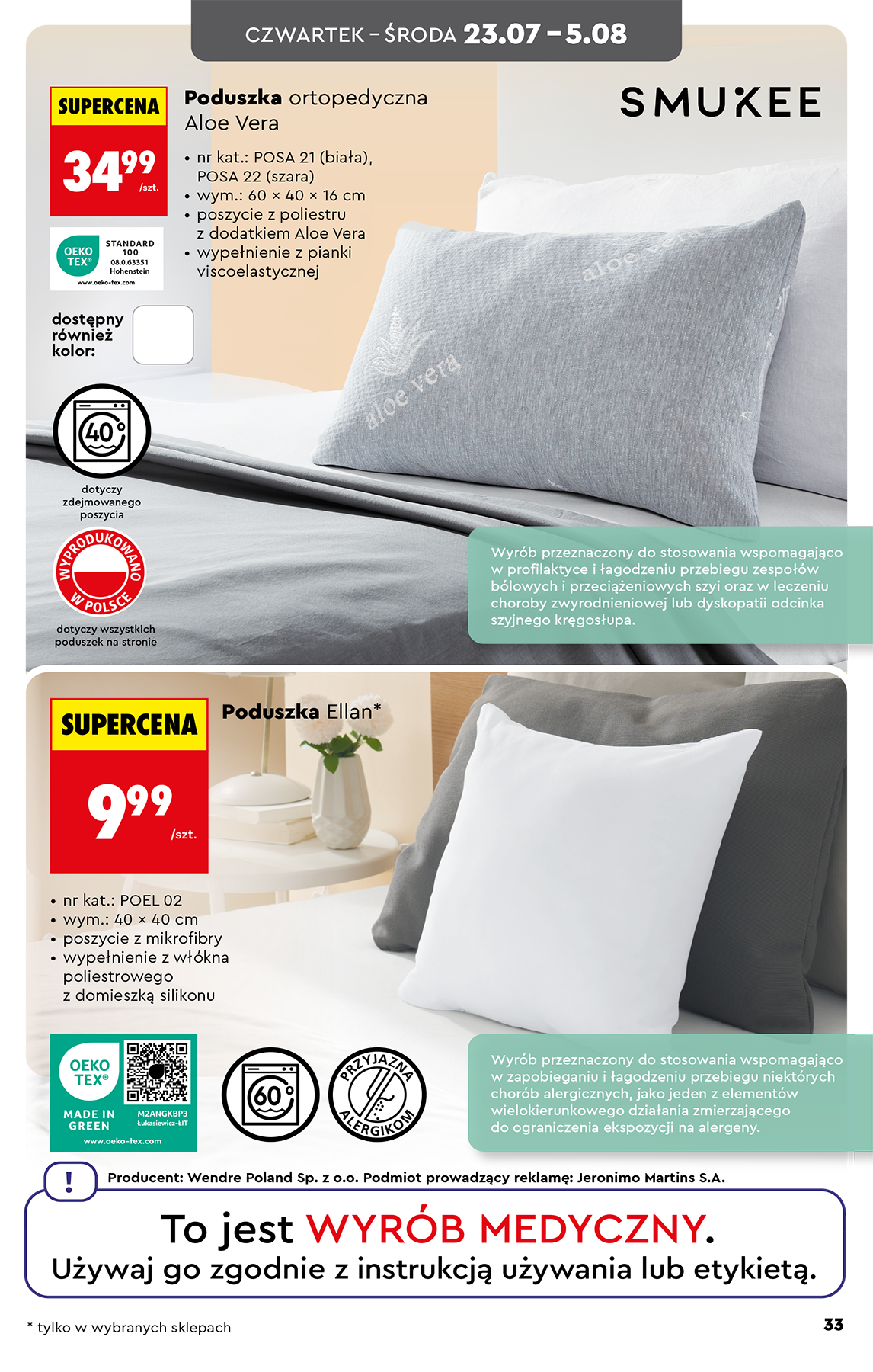 biedronka - Aktuální Biedronka - Hity i inspiracje leták platný od pondělí 20.07.2026 do soboty 01.08.2026 - page: 37