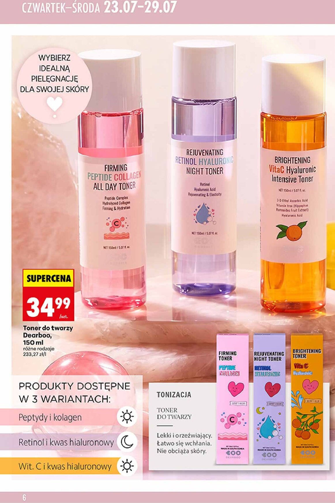 biedronka - Aktuální Biedronka - K- Beauty leták platný od čtvrtka 23.07.2026 do středy 05.08.2026 - page: 6