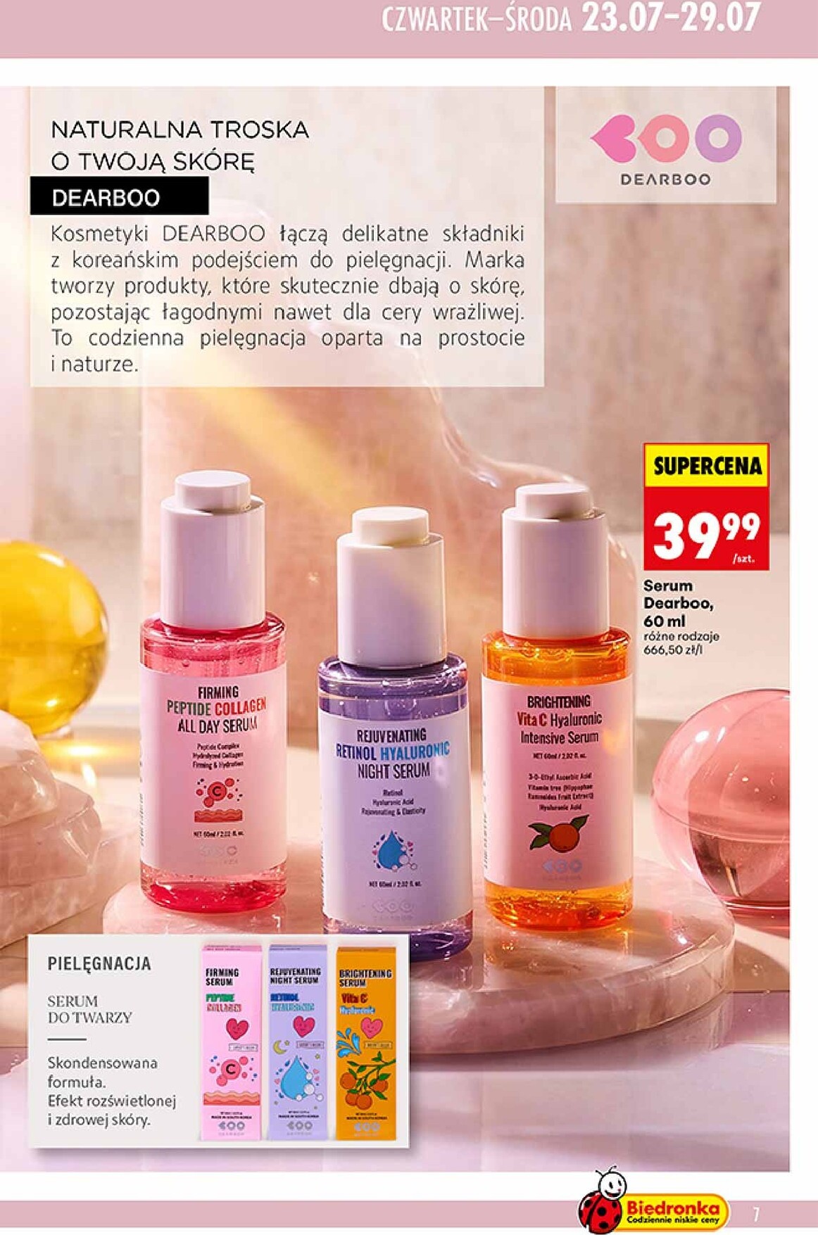 biedronka - Aktuální Biedronka - K- Beauty leták platný od čtvrtka 23.07.2026 do středy 05.08.2026 - page: 7