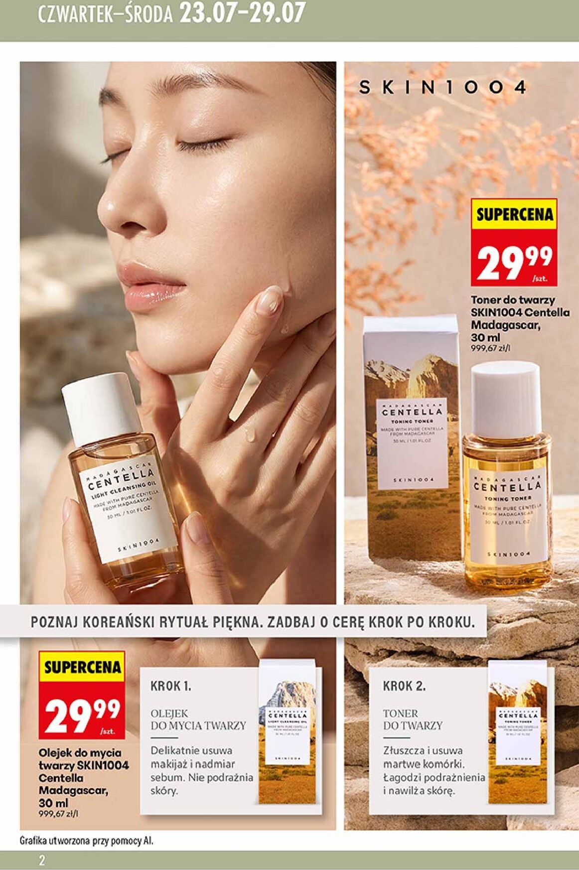 biedronka - Aktuální Biedronka - K- Beauty leták platný od čtvrtka 23.07.2026 do středy 05.08.2026 - page: 2