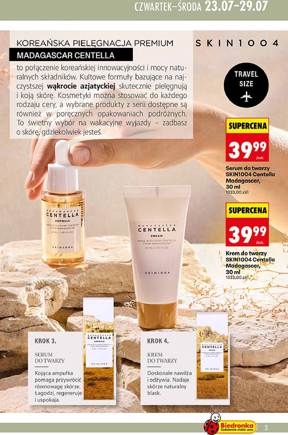biedronka - Aktuální Biedronka - K- Beauty leták platný od čtvrtka 23.07.2026 do středy 05.08.2026 - page: 3