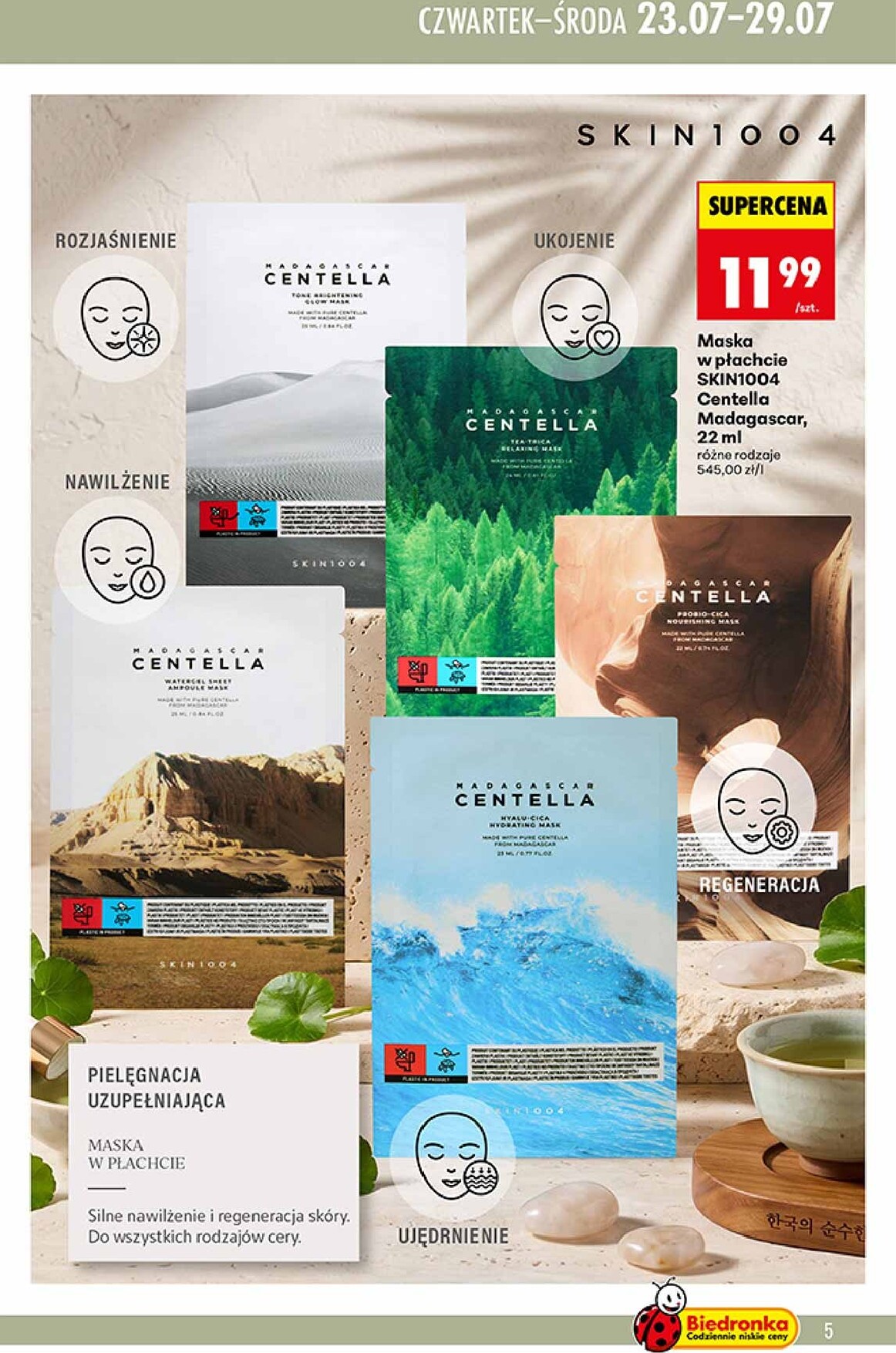biedronka - Aktuální Biedronka - K- Beauty leták platný od čtvrtka 23.07.2026 do středy 05.08.2026 - page: 5