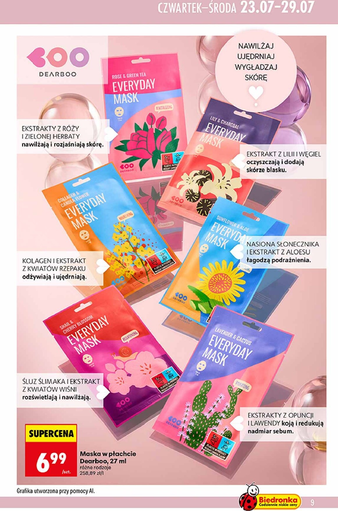 biedronka - Aktuální Biedronka - K- Beauty leták platný od čtvrtka 23.07.2026 do středy 05.08.2026 - page: 9