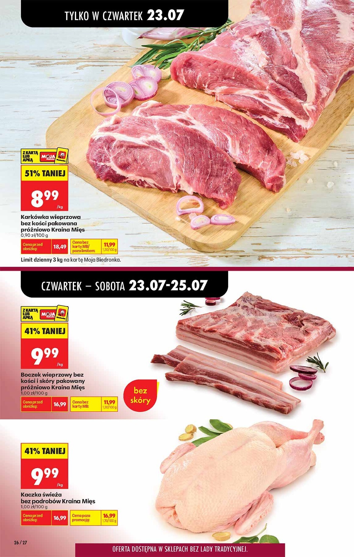 biedronka - Aktuální Biedronka leták platný od čtvrtka 23.07.2026 do středy 29.07.2026 - page: 26
