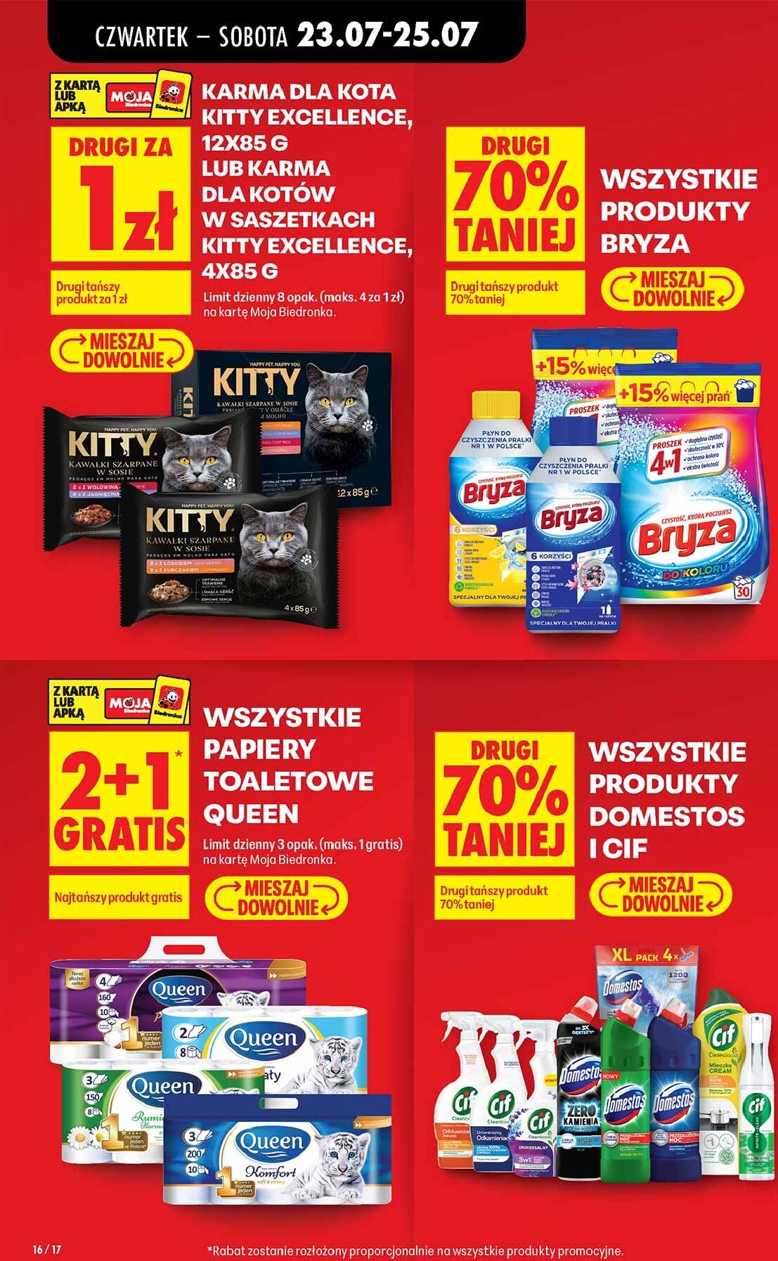 biedronka - Aktuální Biedronka leták platný od čtvrtka 23.07.2026 do středy 29.07.2026 - page: 16