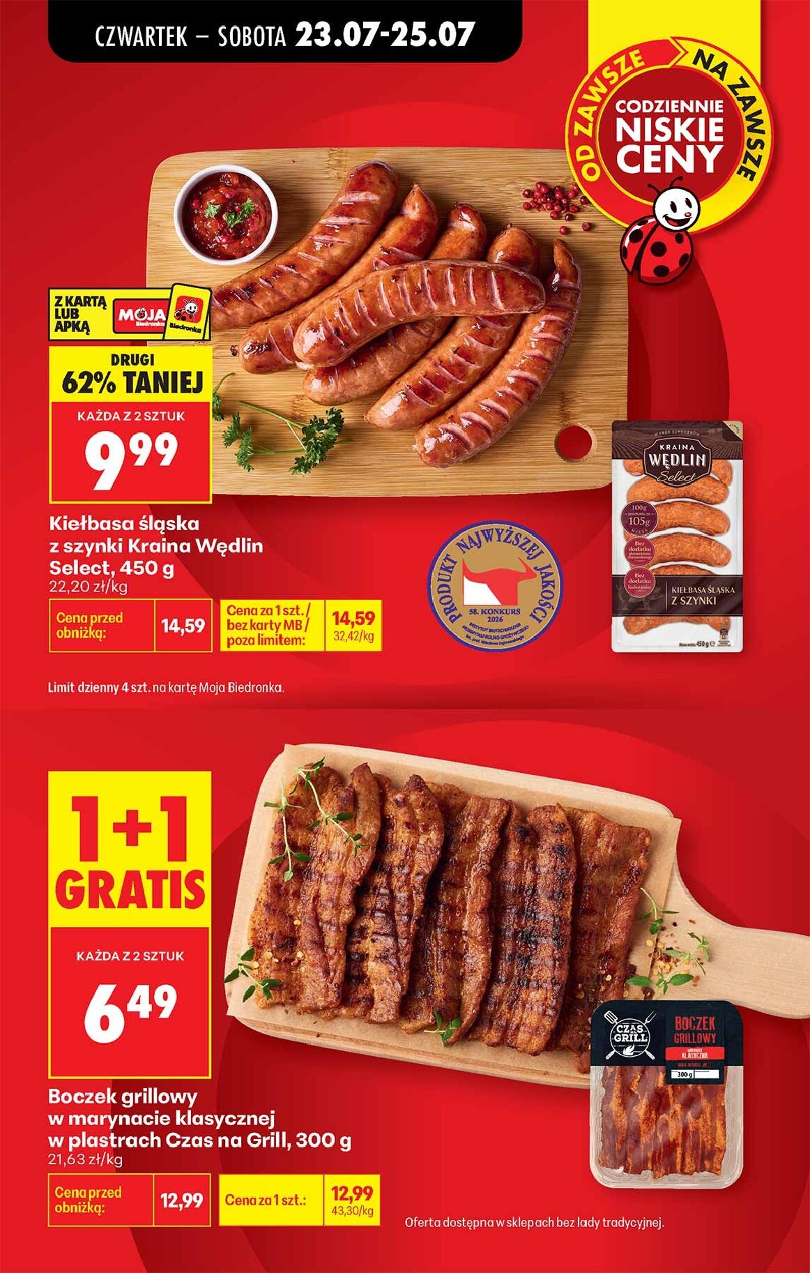 biedronka - Aktuální Biedronka leták platný od čtvrtka 23.07.2026 do středy 29.07.2026 - page: 7