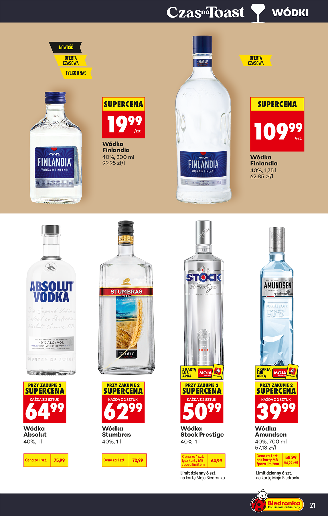 biedronka - Aktuální Biedronka - Czas na toast leták platný od pondělí 27.07.2026 do soboty 08.08.2026 - page: 21