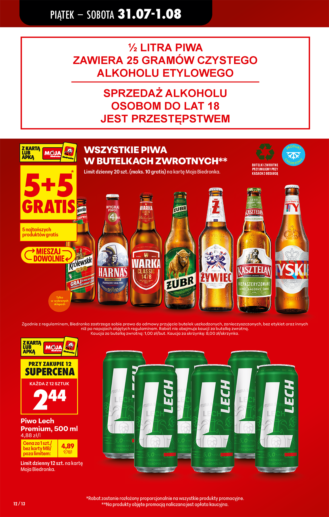 biedronka - Aktuální Biedronka leták platný od čtvrtka 30.07.2026 do středy 05.08.2026 - page: 16