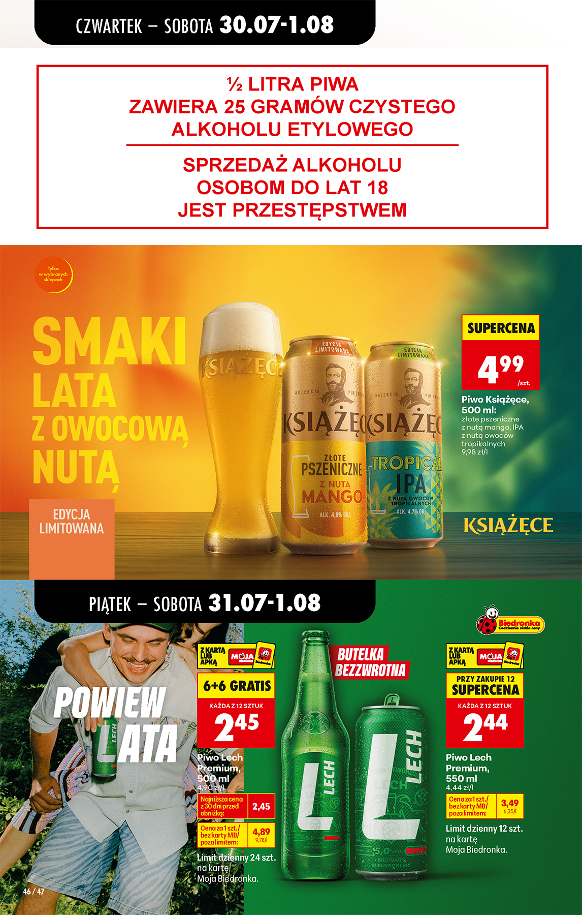 biedronka - Aktuální Biedronka leták platný od čtvrtka 30.07.2026 do středy 05.08.2026 - page: 64