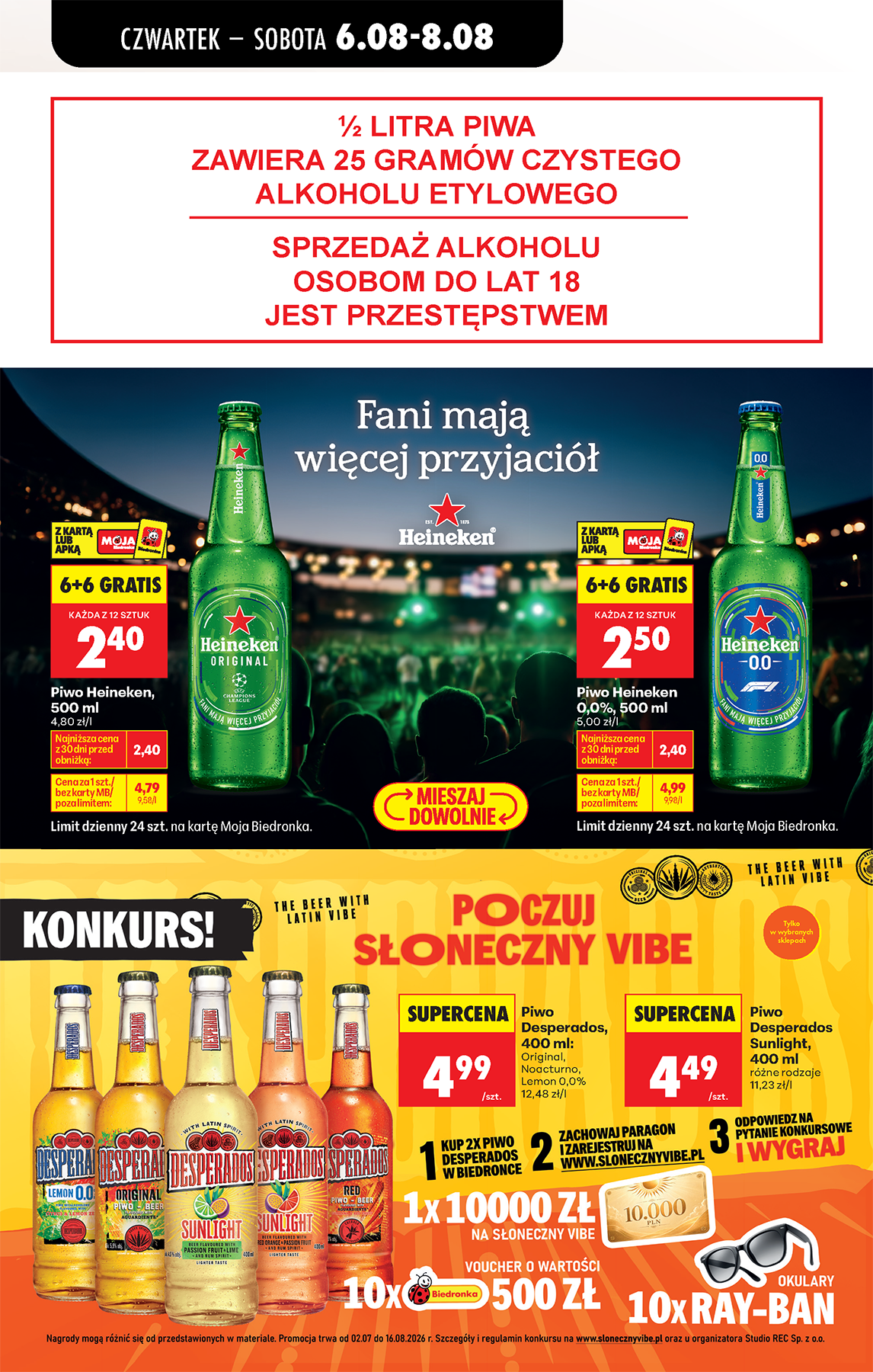 biedronka - Aktuální Biedronka leták platný od čtvrtka 06.08.2026 do středy 12.08.2026 - page: 12