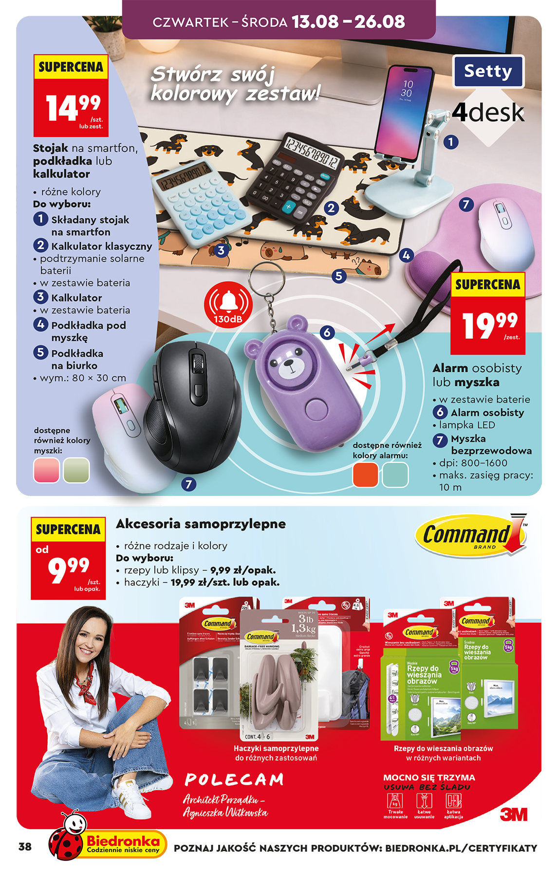 biedronka - Biedronka - Hity i inspiracje leták na příští týden od pondělí 10.08.2026 do soboty 22.08.2026 - page: 38