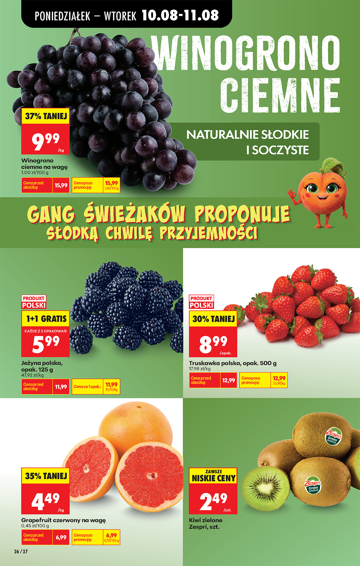 biedronka - Aktuální Biedronka leták platný od pondělí 10.08.2026 do pondělí 31.08.2026 - page: 32