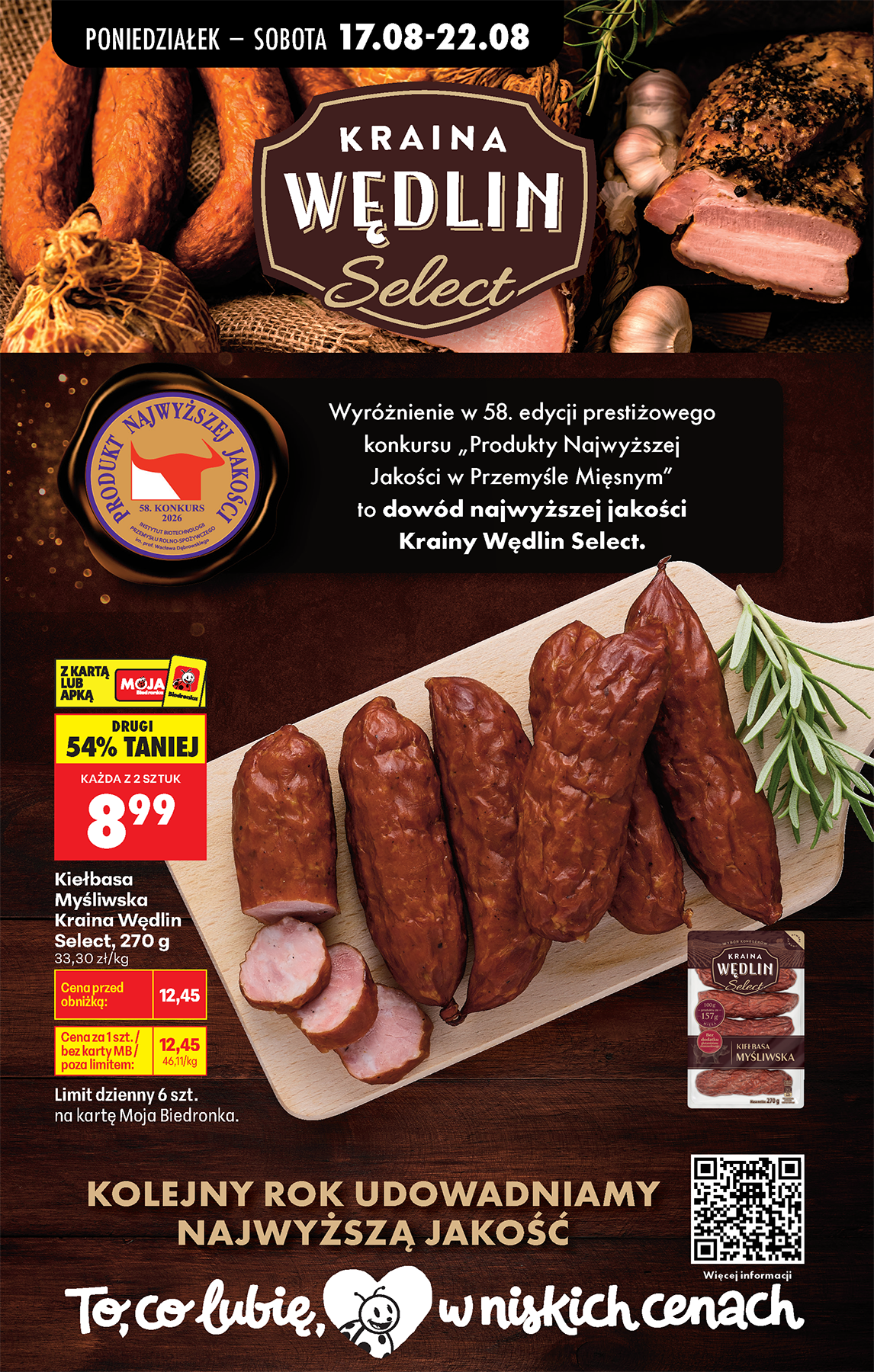 biedronka - Aktuální Biedronka leták platný od pondělí 17.08.2026 do pondělí 31.08.2026 - page: 47