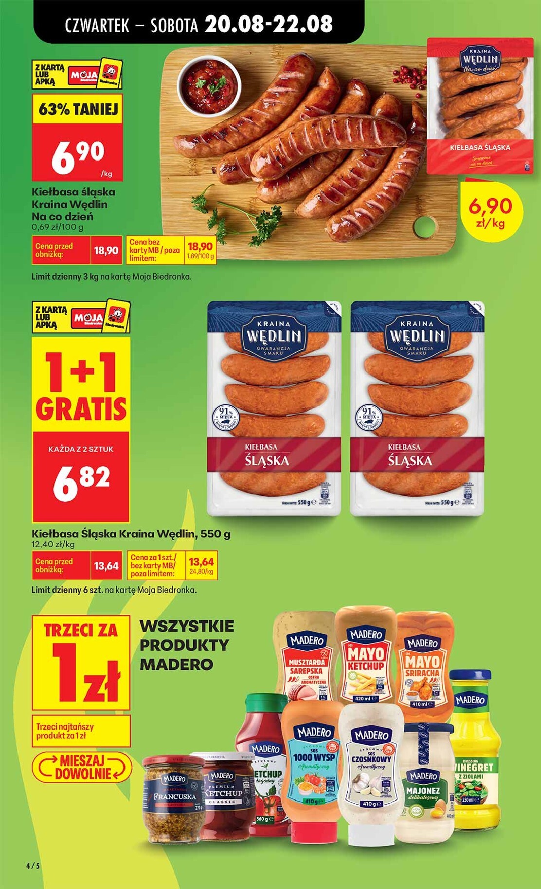 biedronka - Aktuální Biedronka leták platný od čtvrtka 20.08.2026 do pondělí 31.08.2026 - page: 4