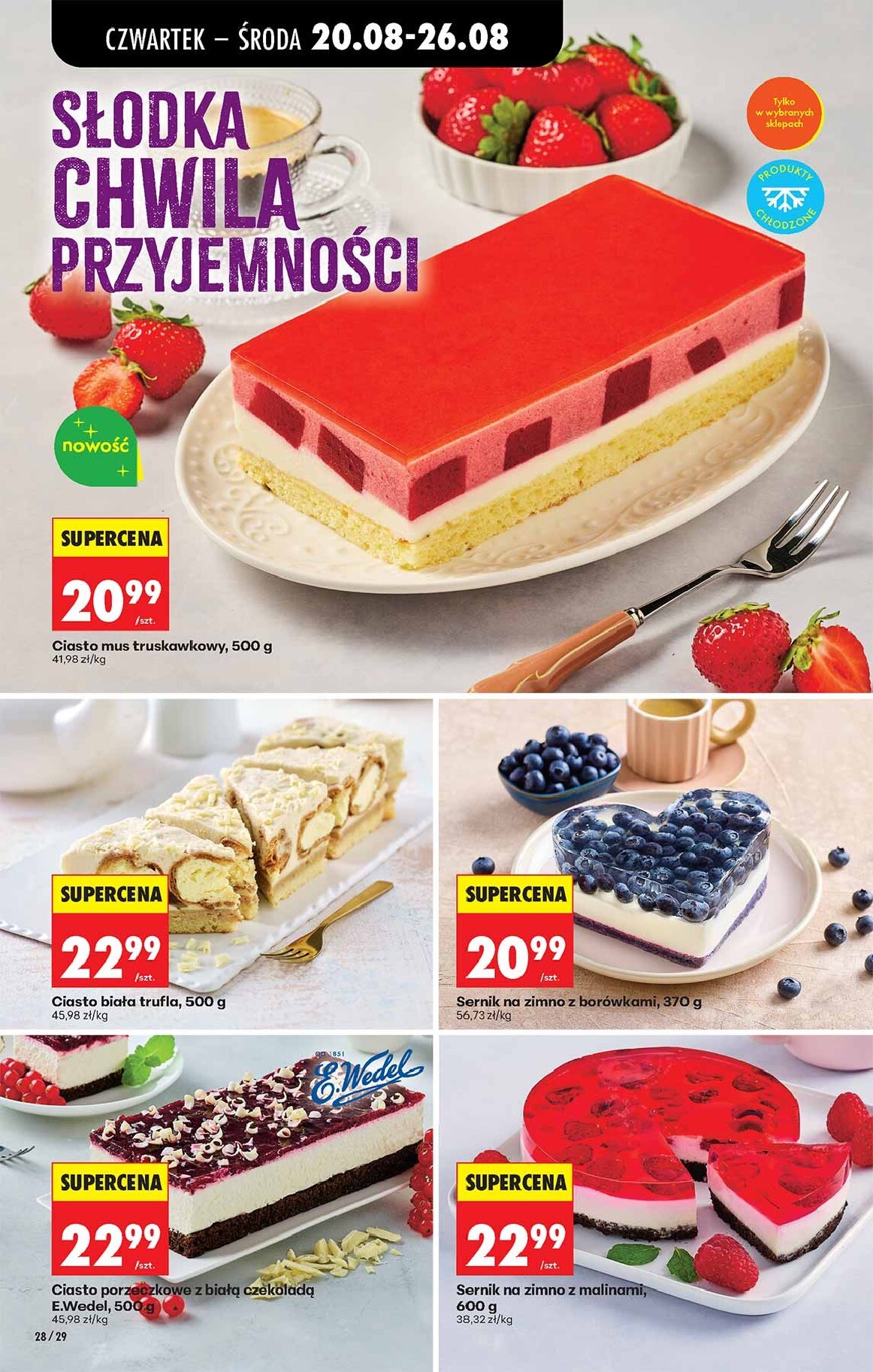 biedronka - Aktuální Biedronka leták platný od čtvrtka 20.08.2026 do pondělí 31.08.2026 - page: 28