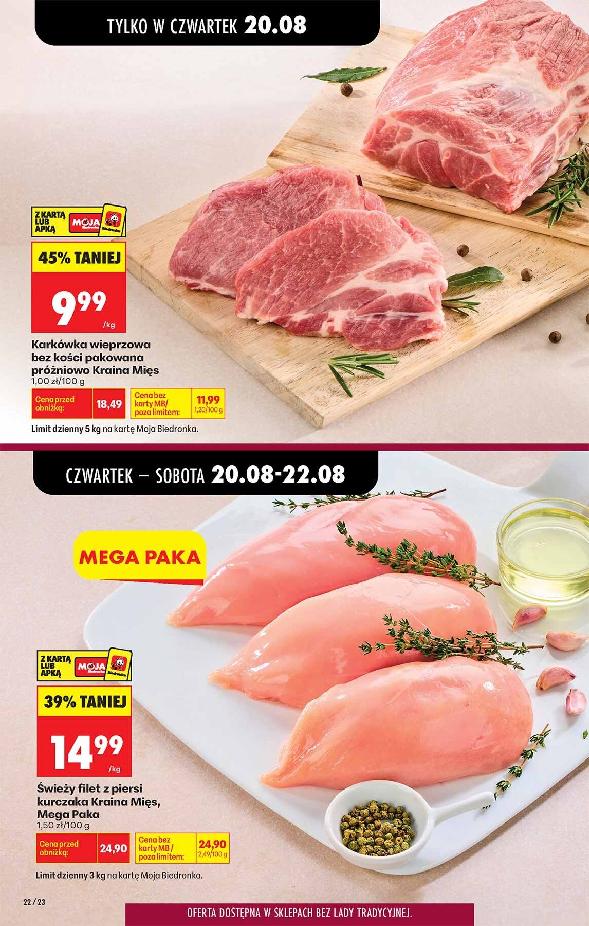 biedronka - Aktuální Biedronka leták platný od čtvrtka 20.08.2026 do pondělí 31.08.2026 - page: 22