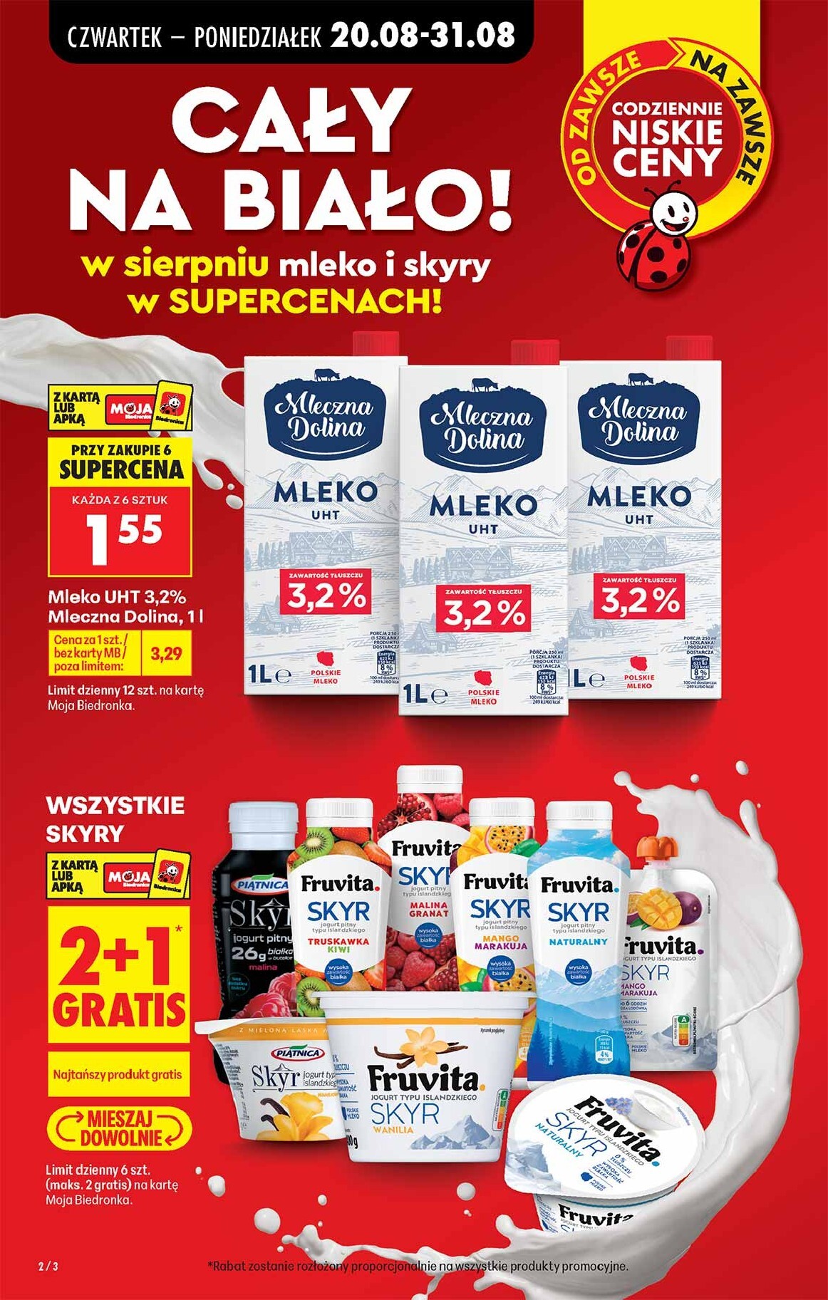 biedronka - Aktuální Biedronka leták platný od čtvrtka 20.08.2026 do pondělí 31.08.2026 - page: 2