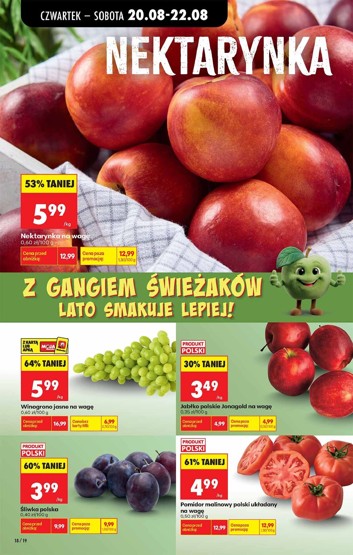 biedronka - Aktuální Biedronka leták platný od čtvrtka 20.08.2026 do pondělí 31.08.2026 - page: 18