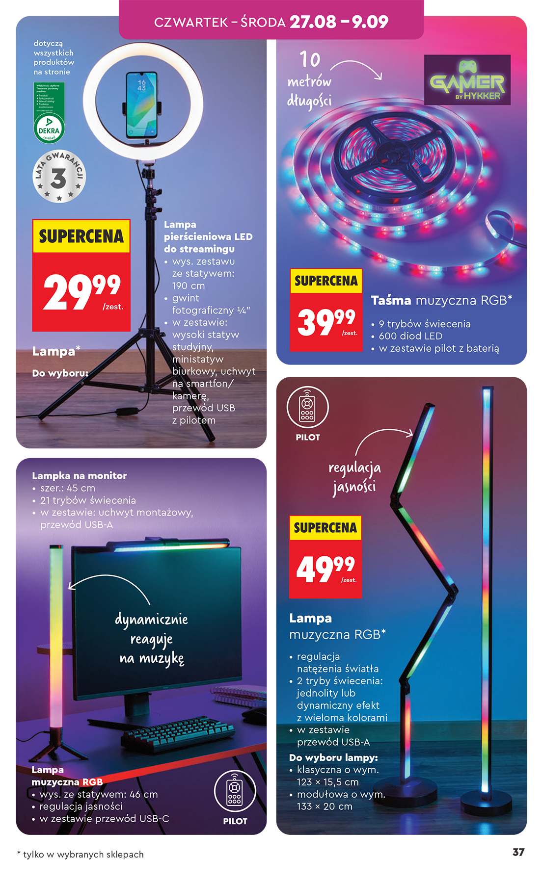 biedronka - Biedronka - Hity i inspiracje leták na příští týden od pondělí 24.08.2026 do soboty 05.09.2026 - page: 37