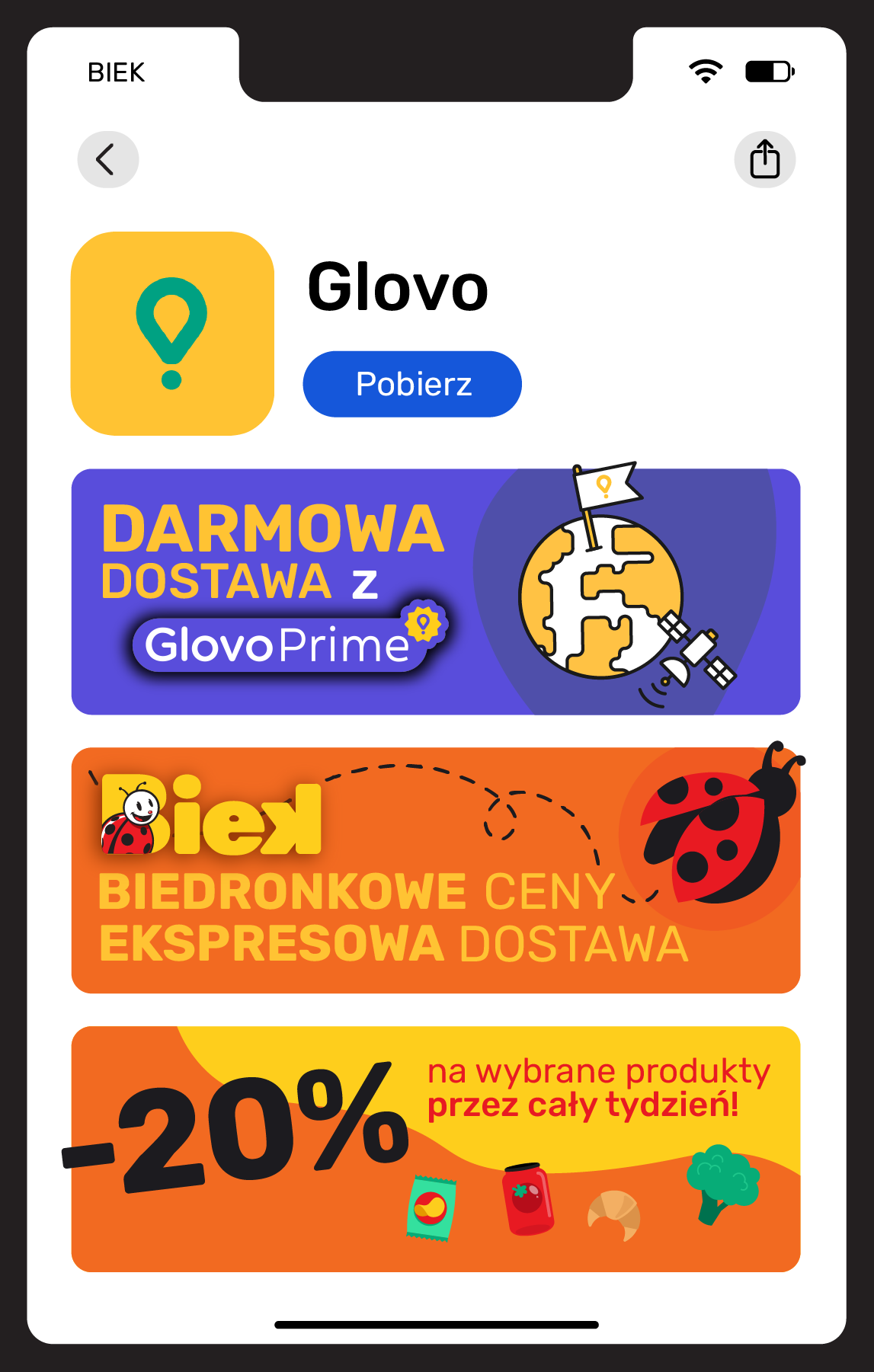 biedronka - Aktuální Biedronka - Biek leták platný od pátku 21.08.2026 do neděle 23.08.2026 - page: 22
