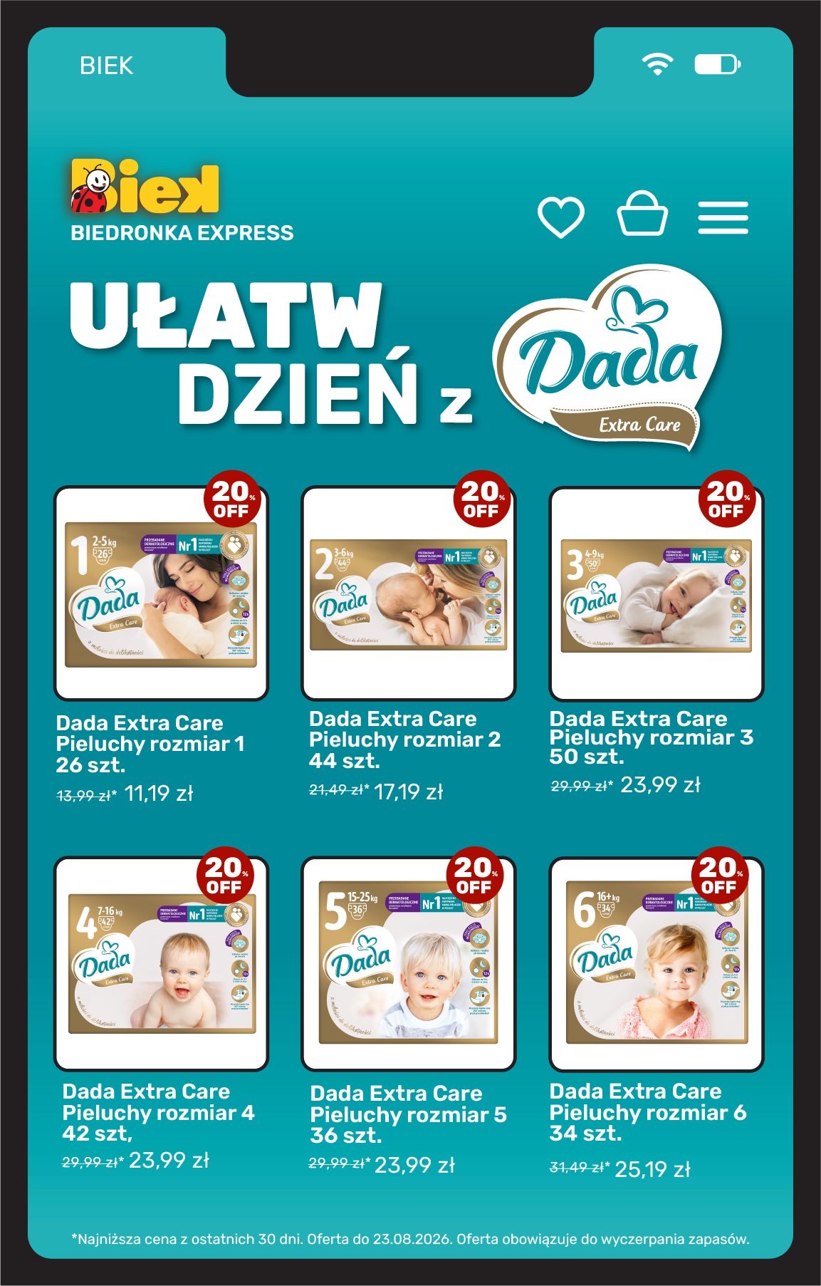 biedronka - Aktuální Biedronka - Biek leták platný od pátku 21.08.2026 do neděle 23.08.2026 - page: 15