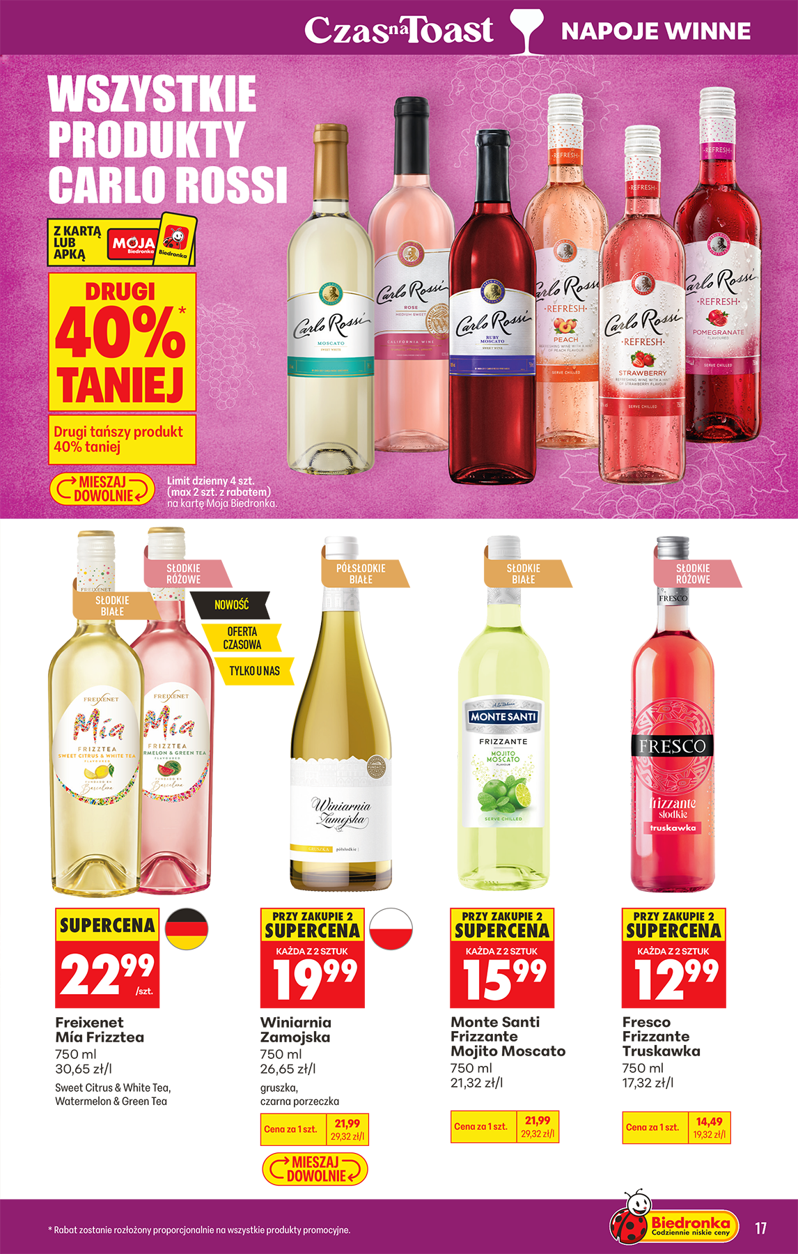 biedronka - Aktuální Biedronka - Alkohol leták platný od pondělí 24.08.2026 do soboty 05.09.2026 - page: 19