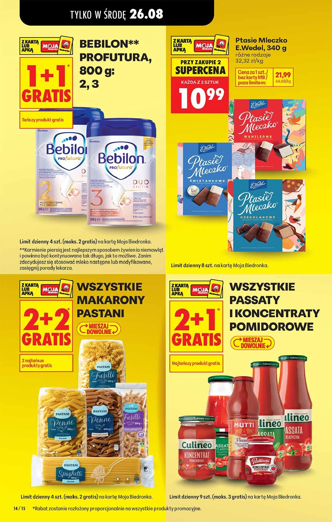 biedronka - Aktuální Biedronka leták platný od pondělí 24.08.2026 do soboty 29.08.2026 - page: 14