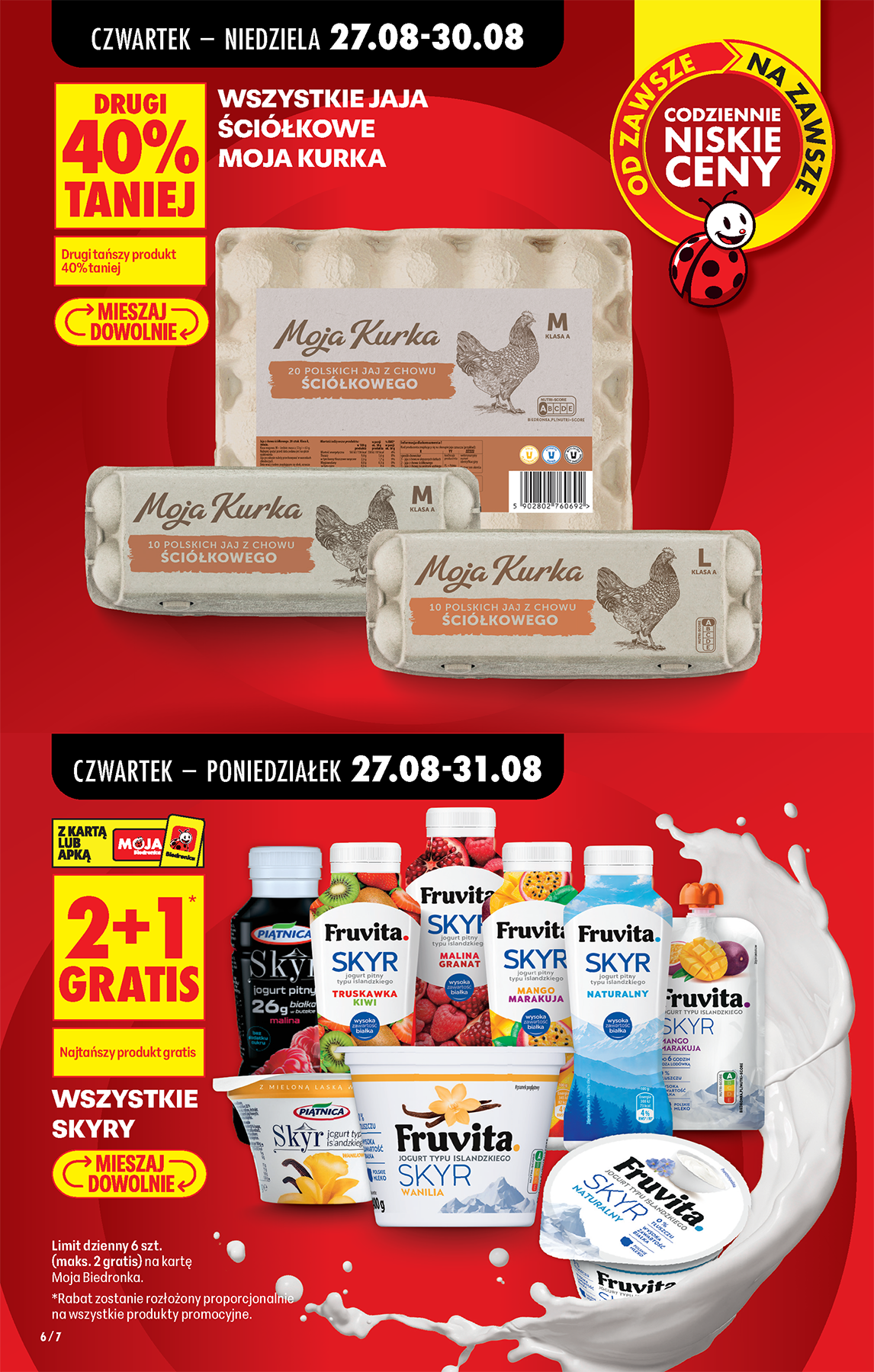 biedronka - Aktuální Biedronka leták platný od čtvrtka 27.08.2026 do neděle 30.08.2026 - page: 6