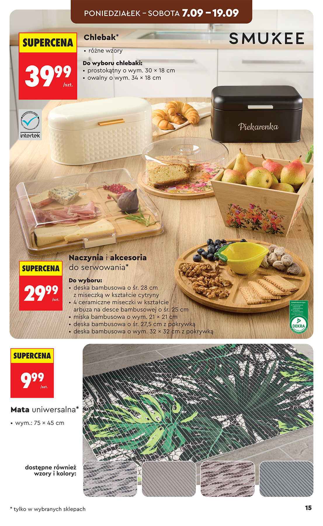 biedronka - Biedronka - Hity i inspiracje leták na příští týden od soboty 05.09.2026 do soboty 19.09.2026 - page: 15