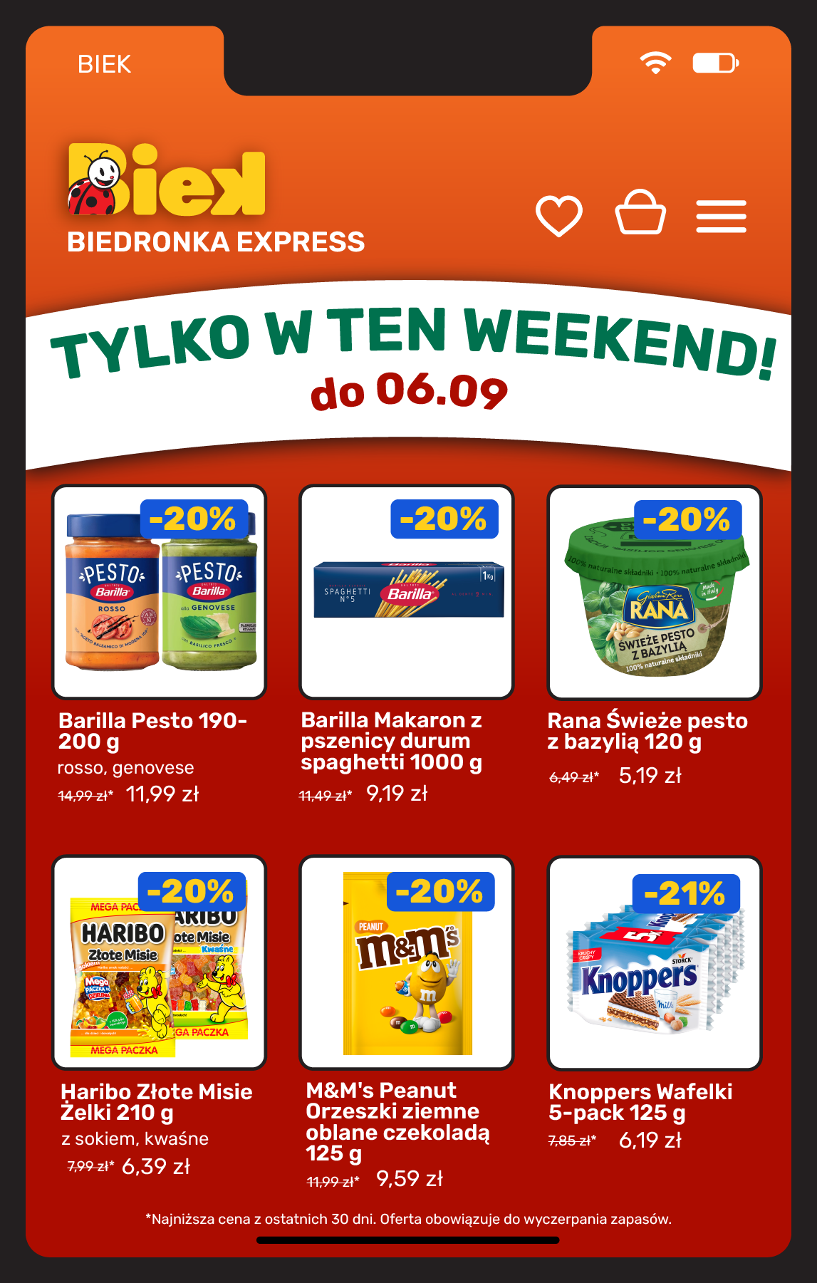 biedronka - Aktuální Biedronka - BIEK leták platný od pátku 04.09.2026 do neděle 06.09.2026 - page: 4