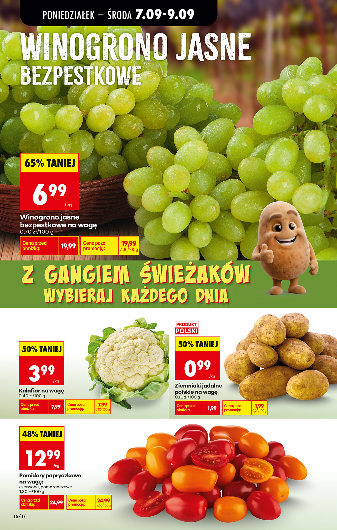 biedronka - Aktuální Biedronka leták platný od pondělí 07.09.2026 do soboty 12.09.2026 - page: 16