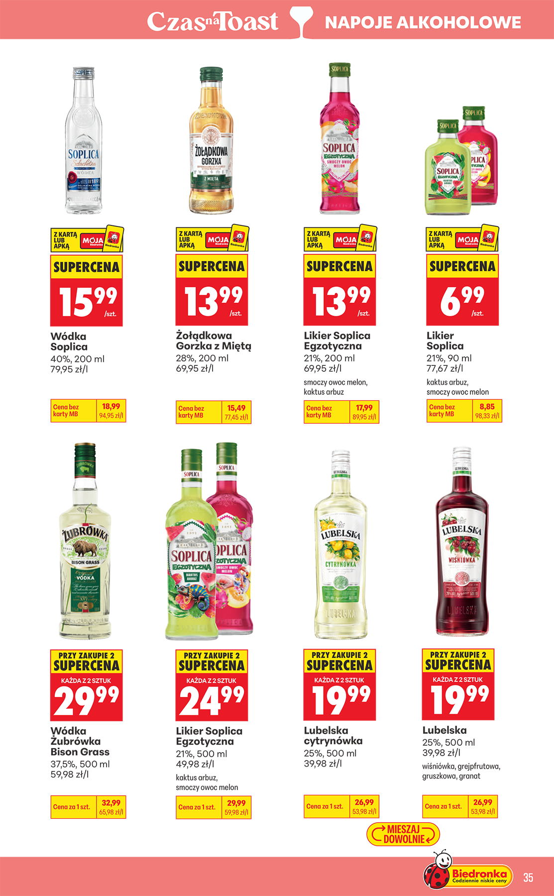 biedronka - Aktuální Biedronka - Czas na toast leták platný od pondělí 07.09.2026 do soboty 19.09.2026 - page: 35