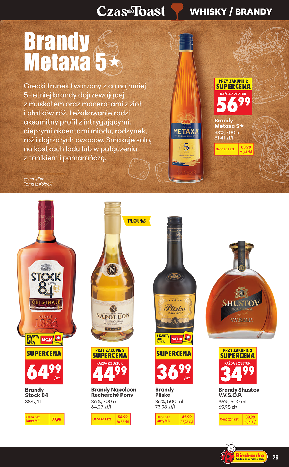 biedronka - Aktuální Biedronka - Czas na toast leták platný od pondělí 07.09.2026 do soboty 19.09.2026 - page: 29