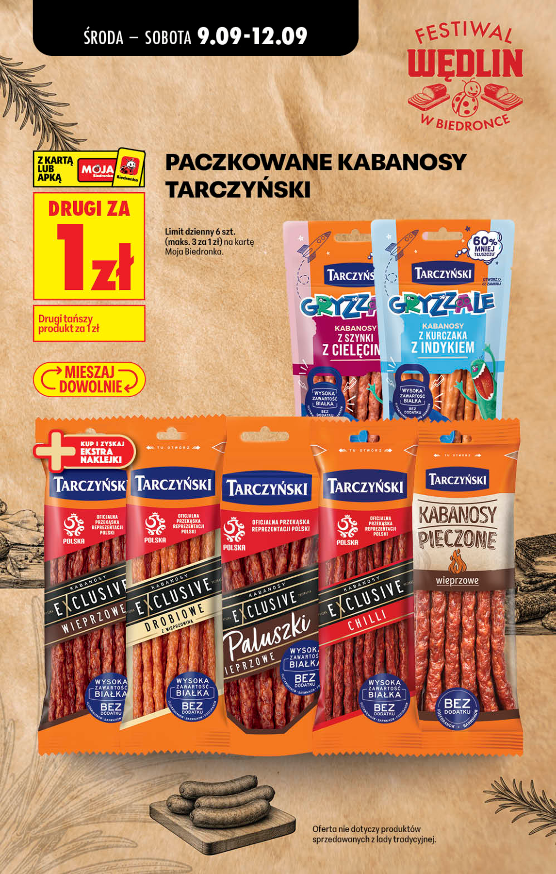 biedronka - Aktuální Biedronka - Festiwal wędlin leták platný od středy 09.09.2026 do soboty 12.09.2026 - page: 2