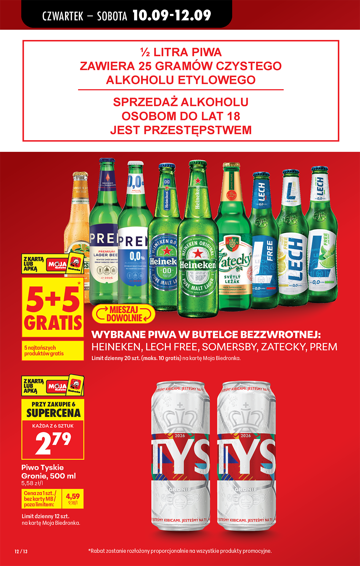 biedronka - Aktuální Biedronka leták platný od čtvrtka 10.09.2026 do soboty 12.09.2026 - page: 14