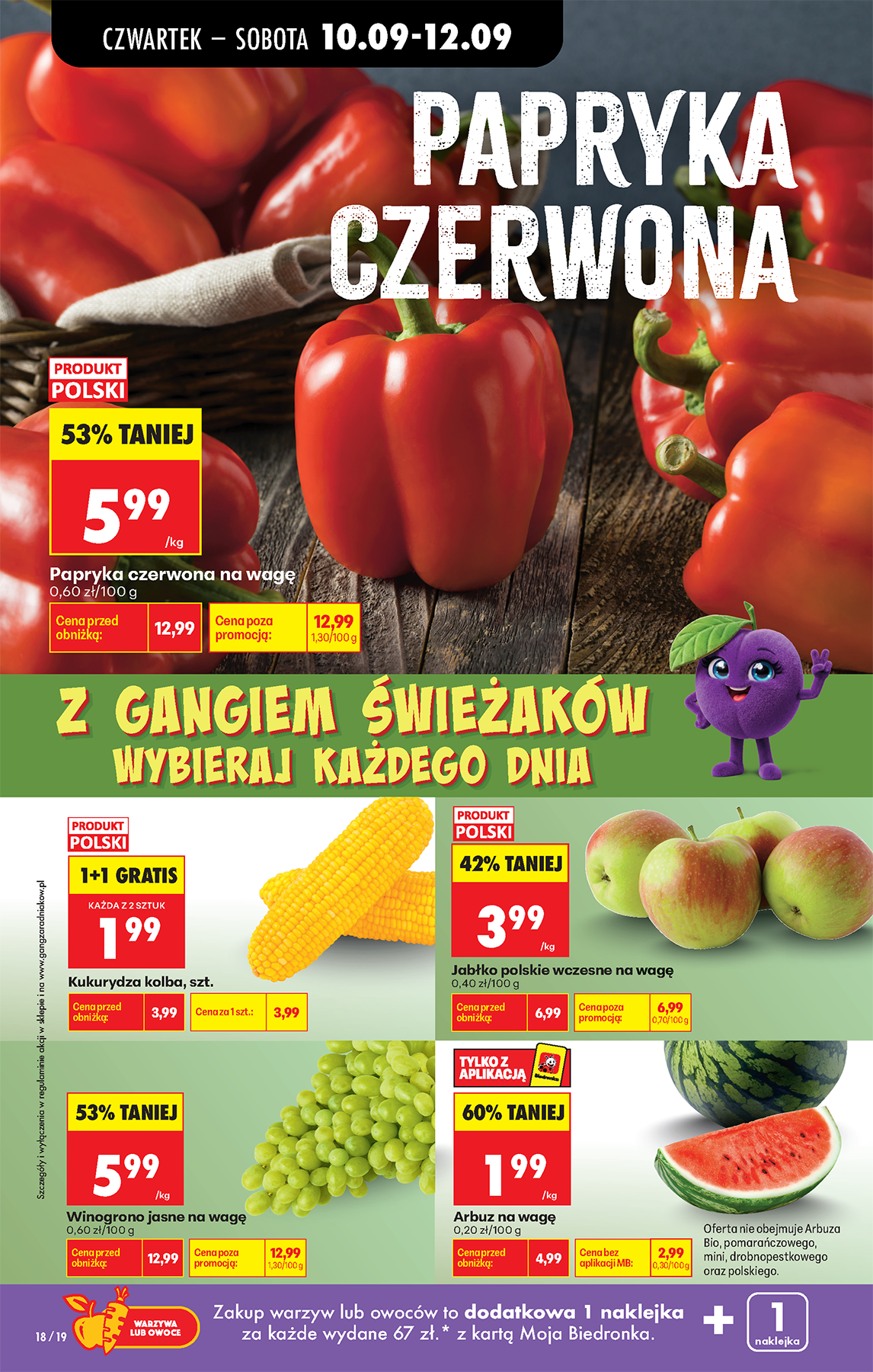 biedronka - Aktuální Biedronka leták platný od čtvrtka 10.09.2026 do soboty 12.09.2026 - page: 34