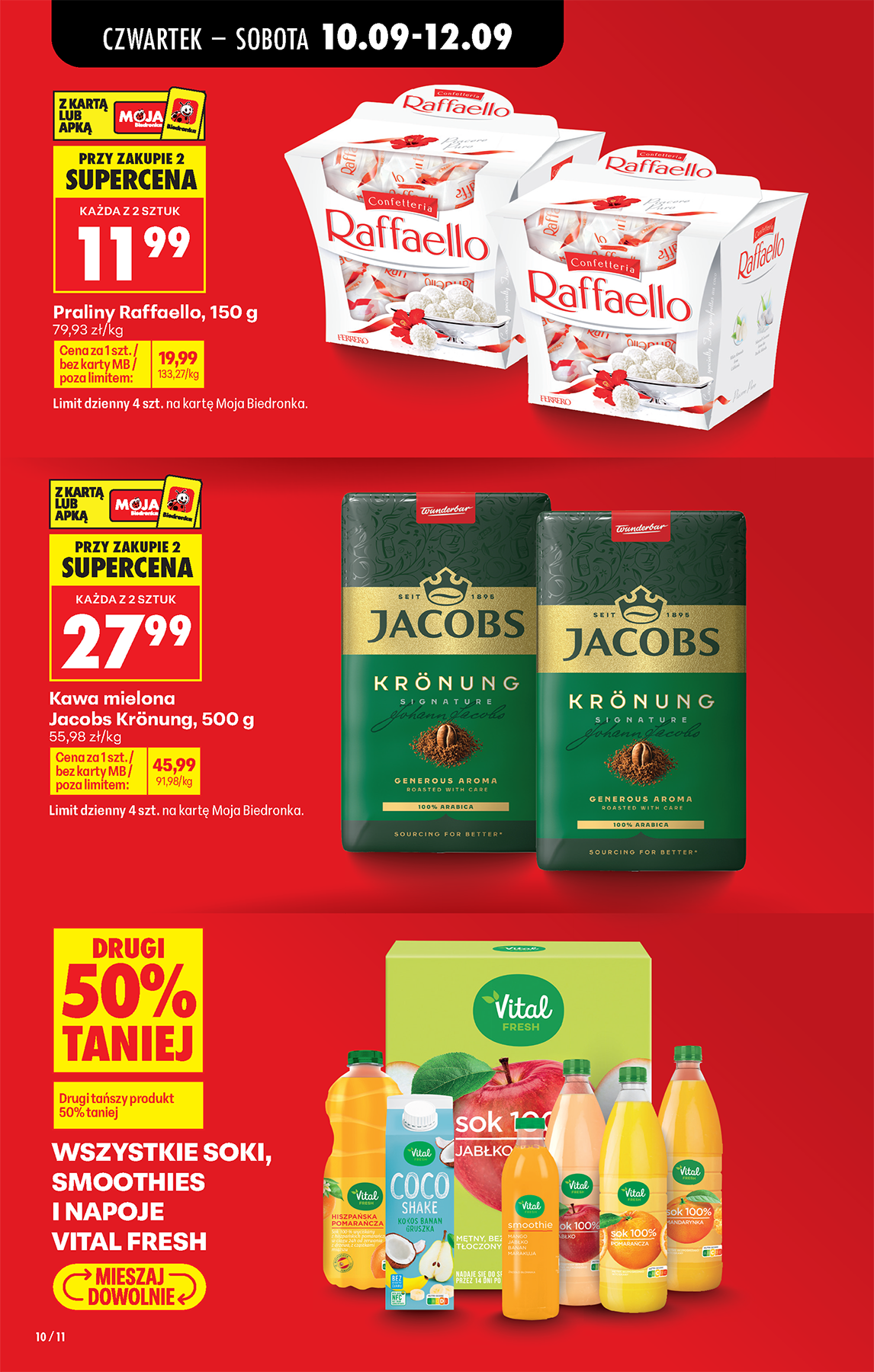 biedronka - Aktuální Biedronka leták platný od čtvrtka 10.09.2026 do soboty 12.09.2026 - page: 12
