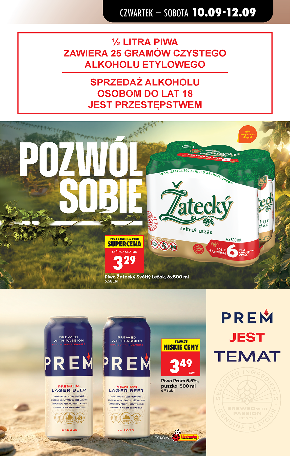 biedronka - Aktuální Biedronka leták platný od čtvrtka 10.09.2026 do soboty 12.09.2026 - page: 81