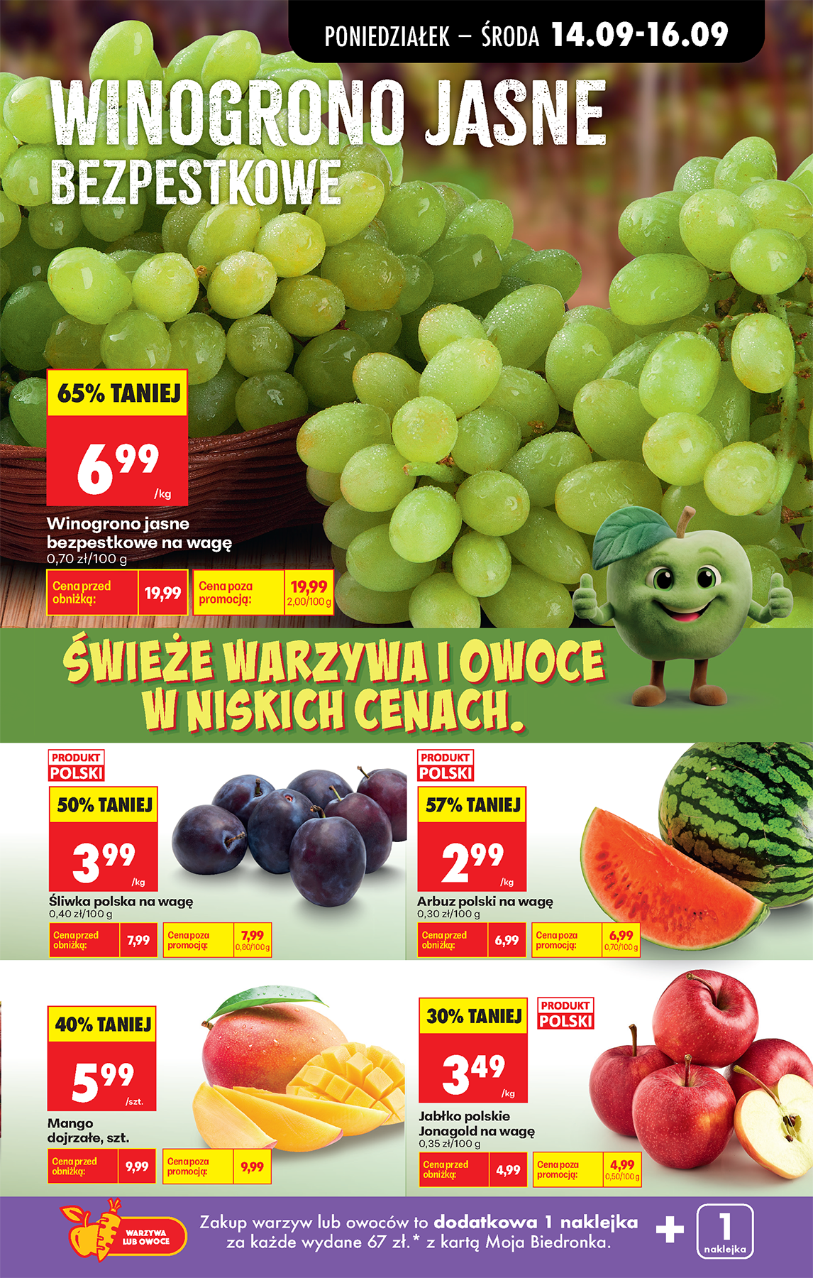 biedronka - Aktuální Biedronka leták platný od pondělí 14.09.2026 do soboty 19.09.2026 - page: 35