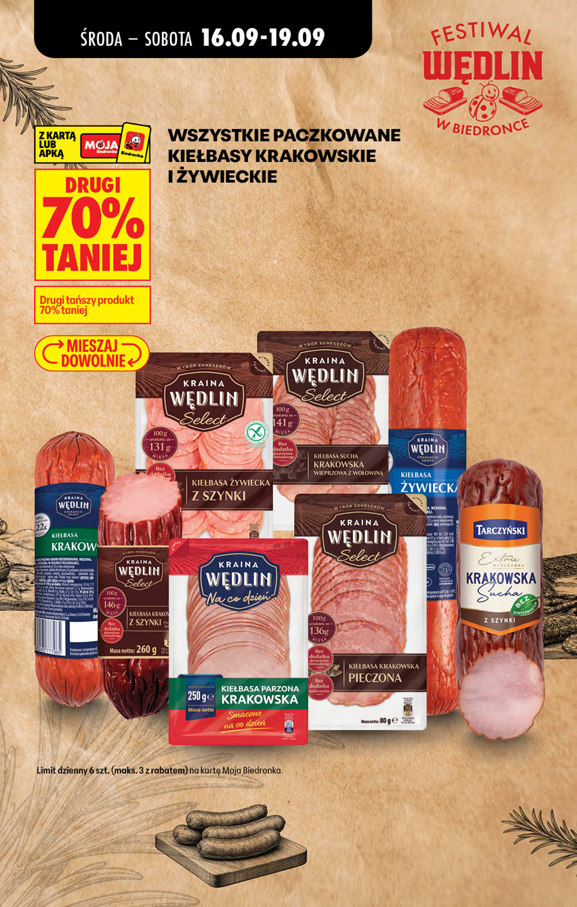 biedronka - Aktuální Biedronka - Festiwal wędlin leták platný od středy 16.09.2026 do soboty 19.09.2026 - page: 2