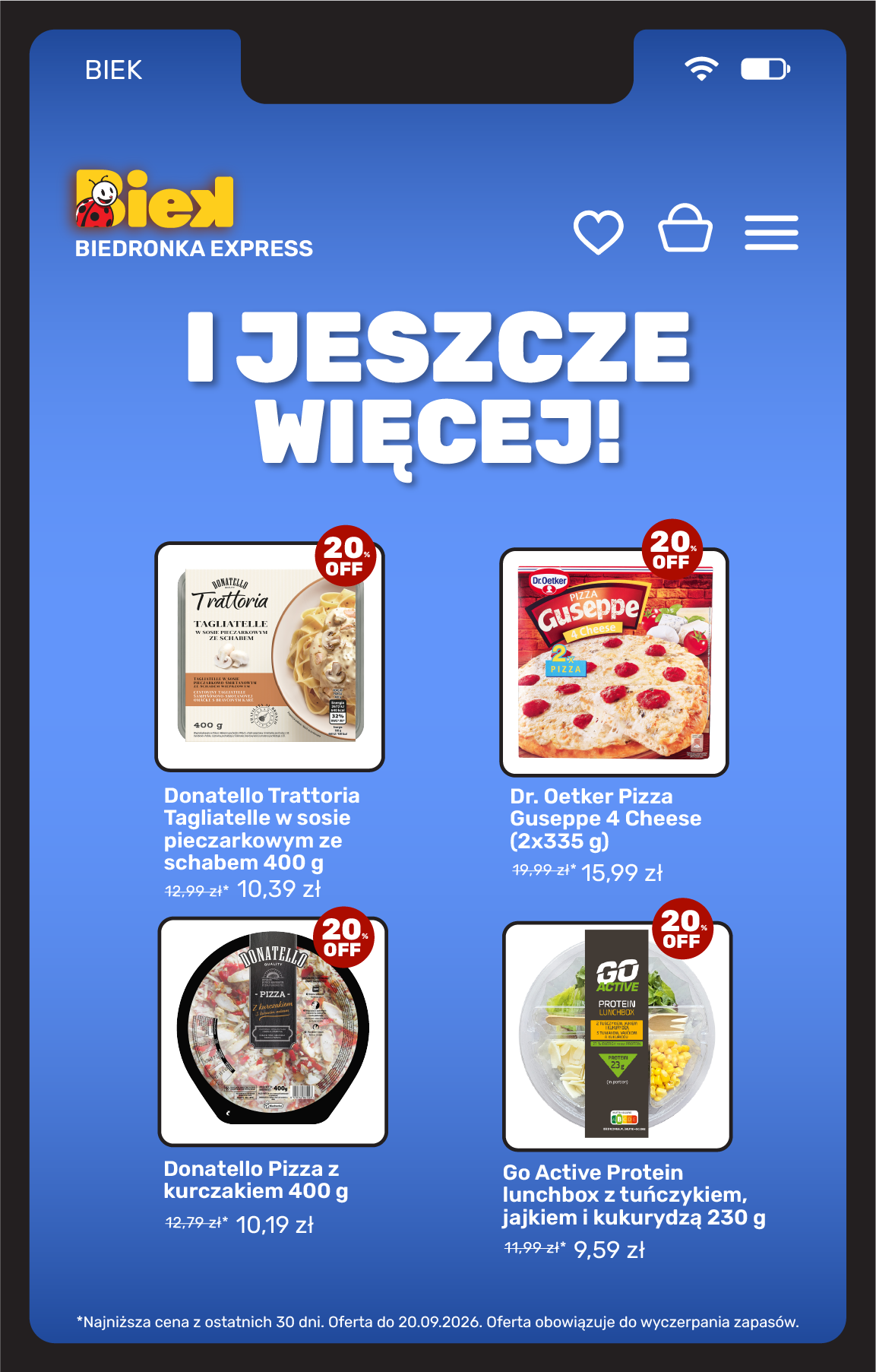 biedronka - Aktuální Biedronka - Biek leták platný od pátku 18.09.2026 do neděle 20.09.2026 - page: 9