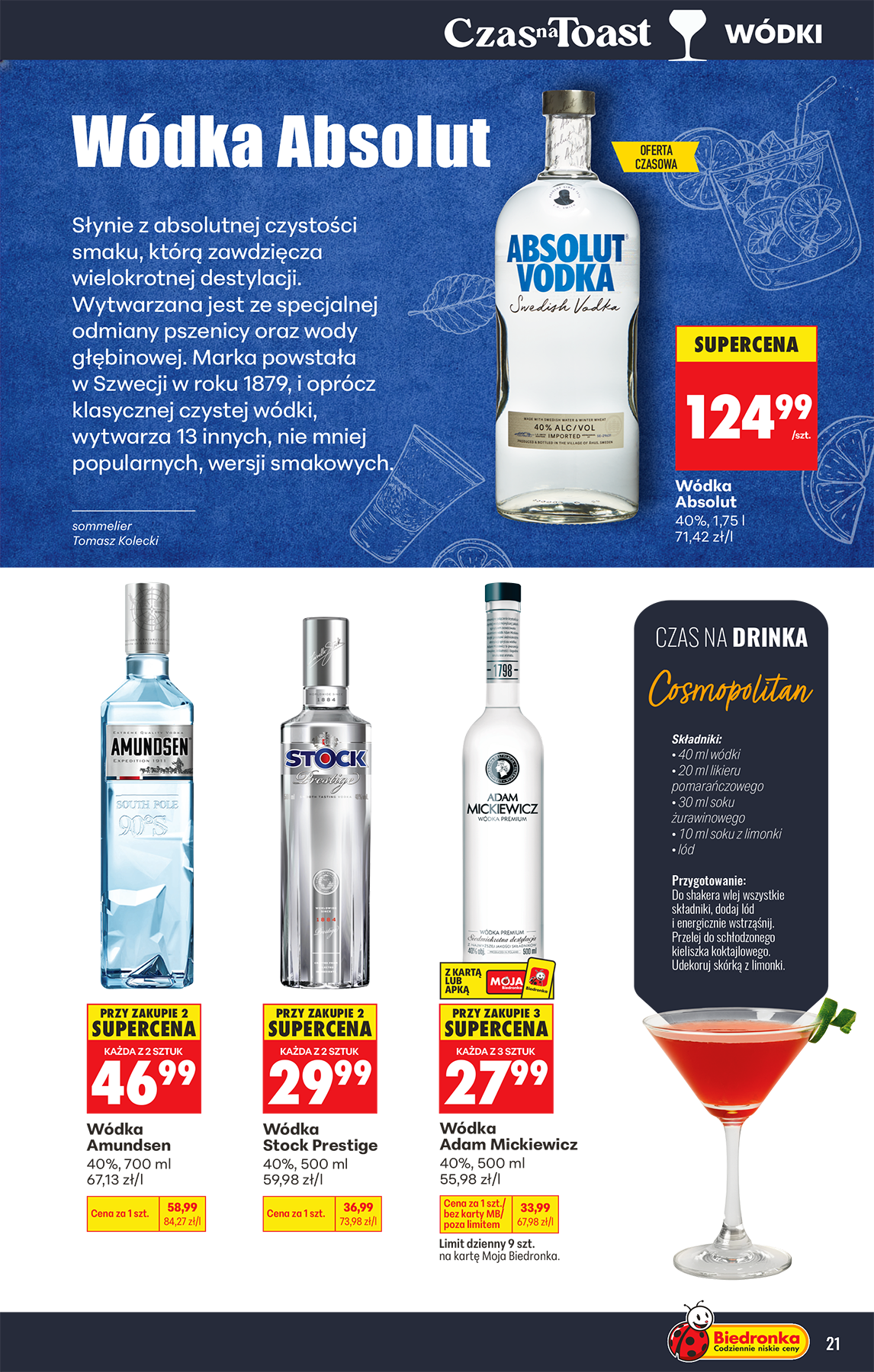 biedronka - Aktuální Biedronka - Czas na Toast leták platný od pondělí 21.09.2026 do soboty 03.10.2026 - page: 23