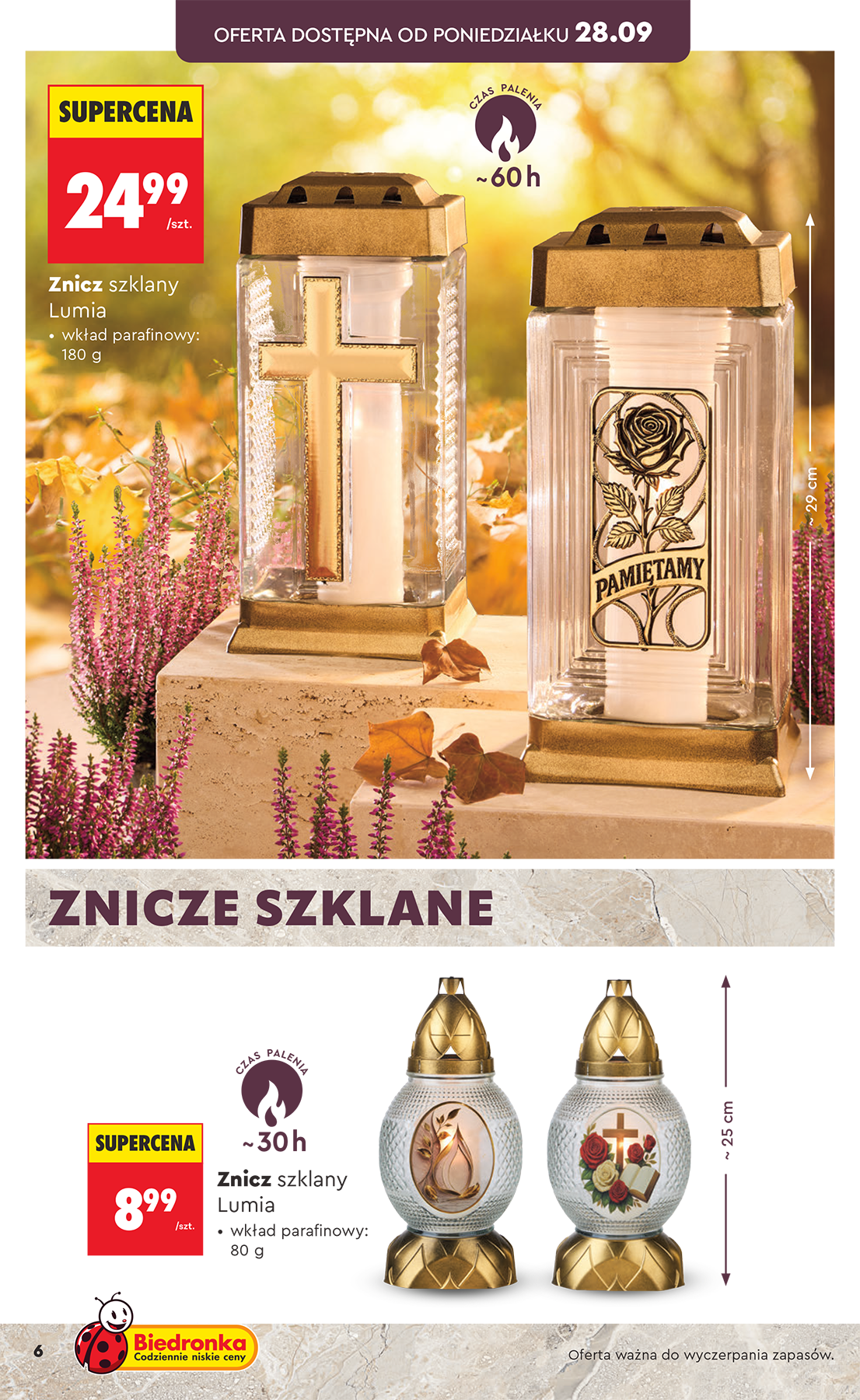 biedronka - Aktuální Biedronka - Znicze leták platný od pondělí 21.09.2026 do středy 30.09.2026 - page: 6