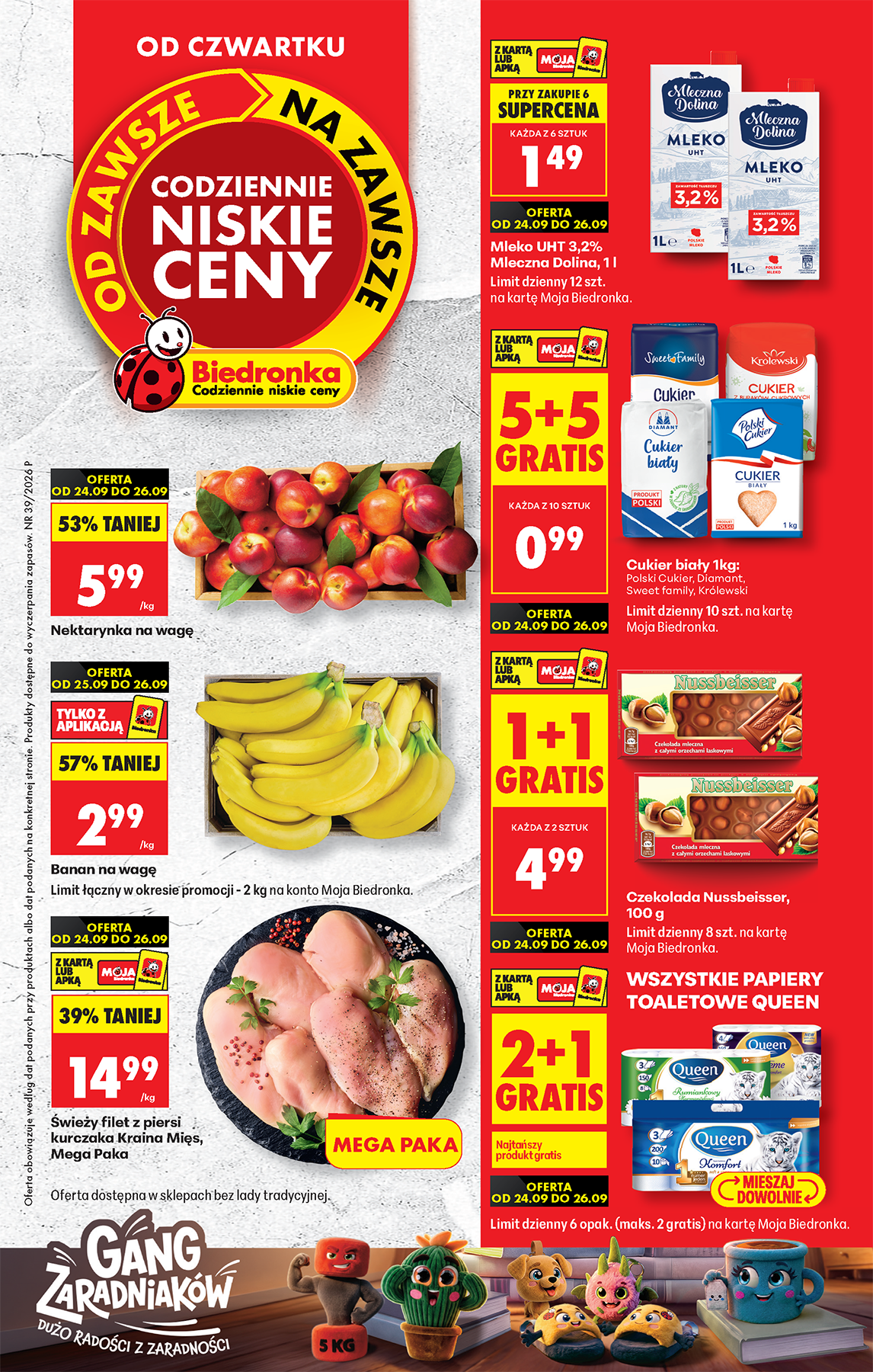 biedronka - Aktuální Biedronka leták platný od čtvrtka 24.09.2026 do středy 30.09.2026