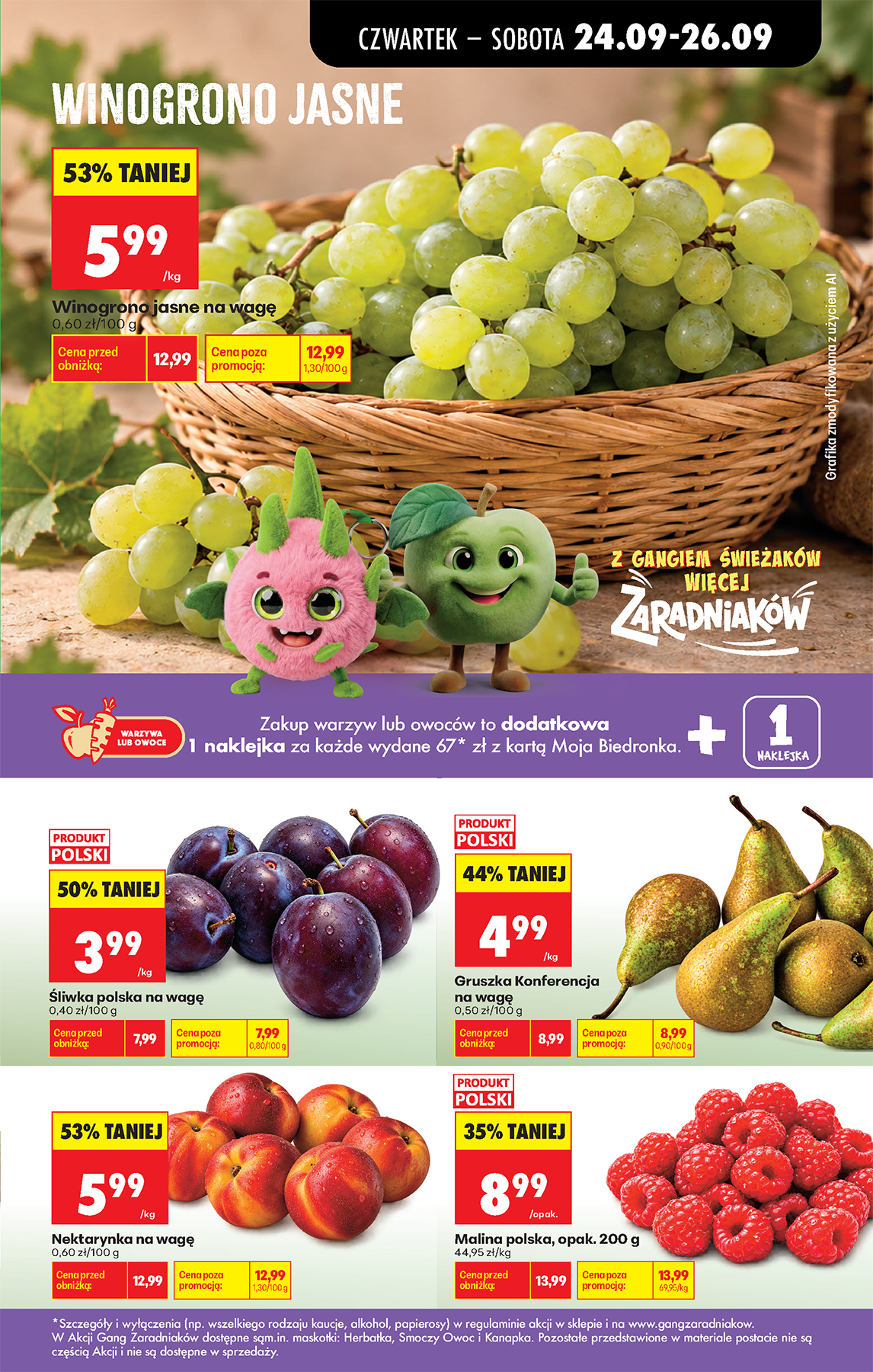 biedronka - Aktuální Biedronka leták platný od čtvrtka 24.09.2026 do středy 30.09.2026 - page: 33