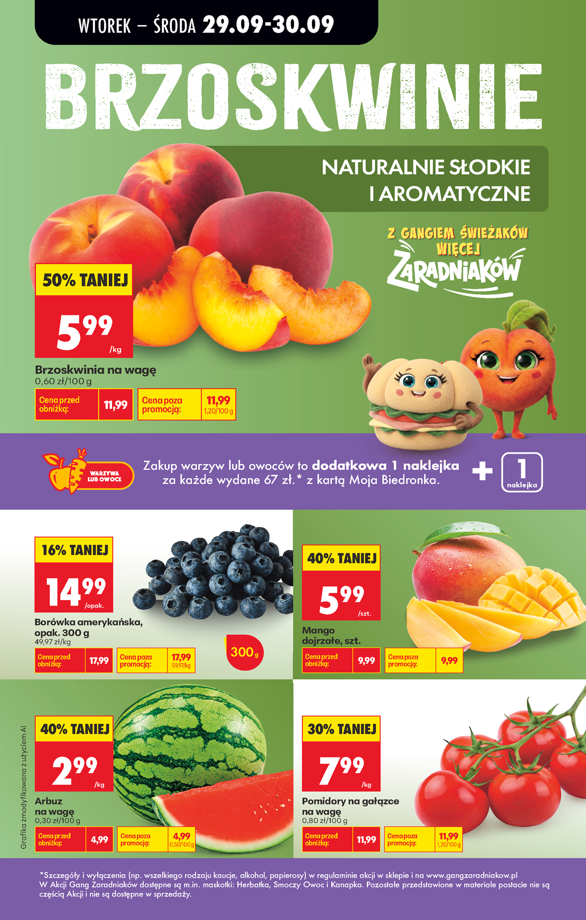 biedronka - Aktuální Biedronka - Koniec miesiąca leták platný od úterý 29.09.2026 do středy 30.09.2026 - page: 3