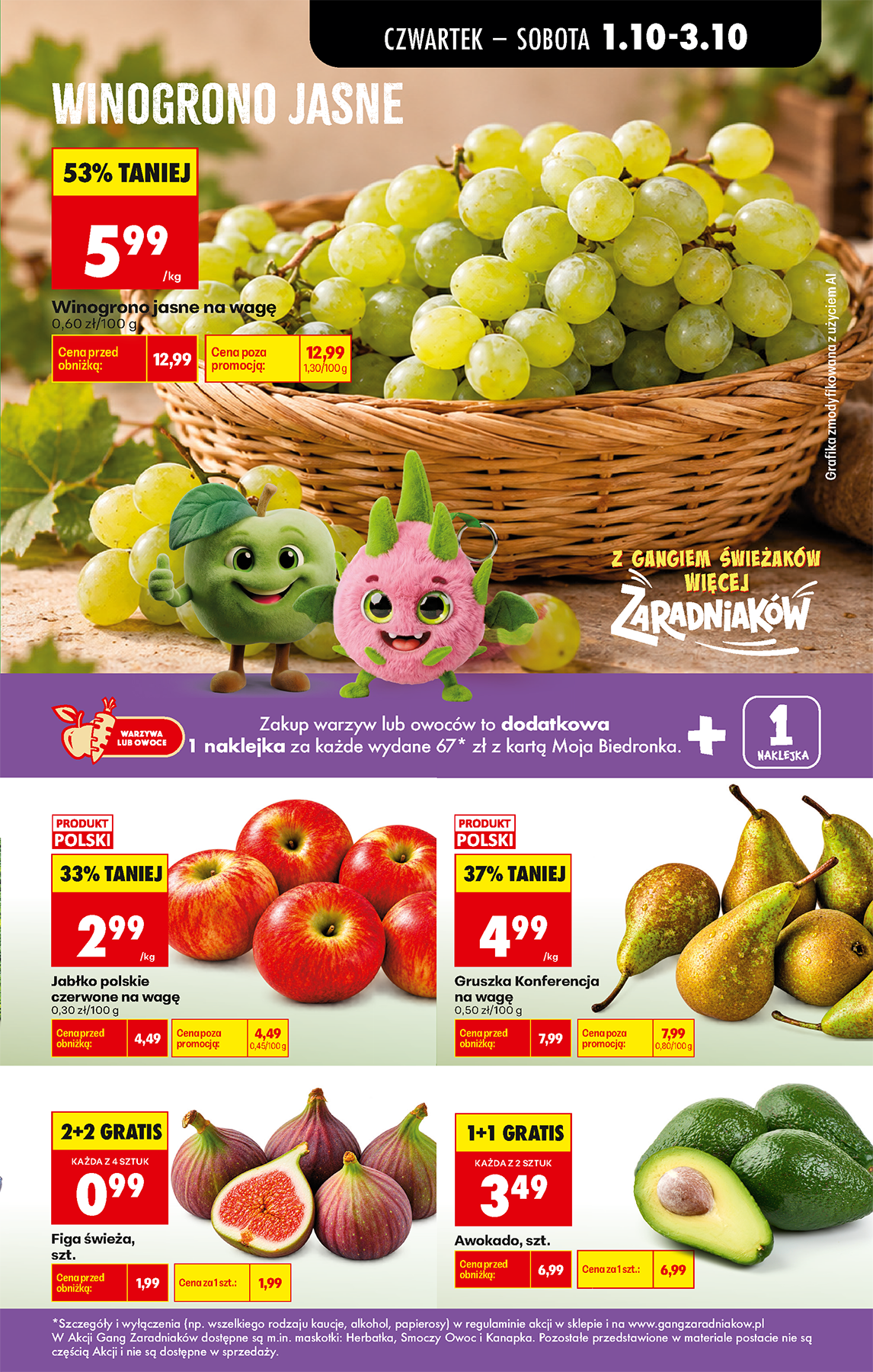 biedronka - Aktuální Biedronka leták platný od čtvrtka 01.10.2026 do středy 07.10.2026 - page: 23
