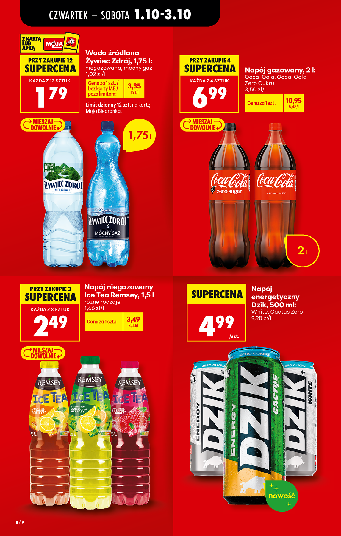 biedronka - Aktuální Biedronka leták platný od čtvrtka 01.10.2026 do středy 07.10.2026 - page: 8