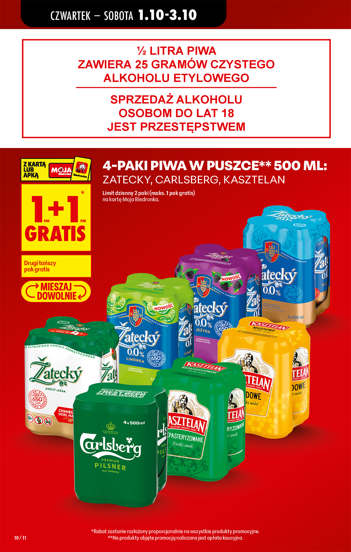 biedronka - Aktuální Biedronka leták platný od čtvrtka 01.10.2026 do středy 07.10.2026 - page: 10